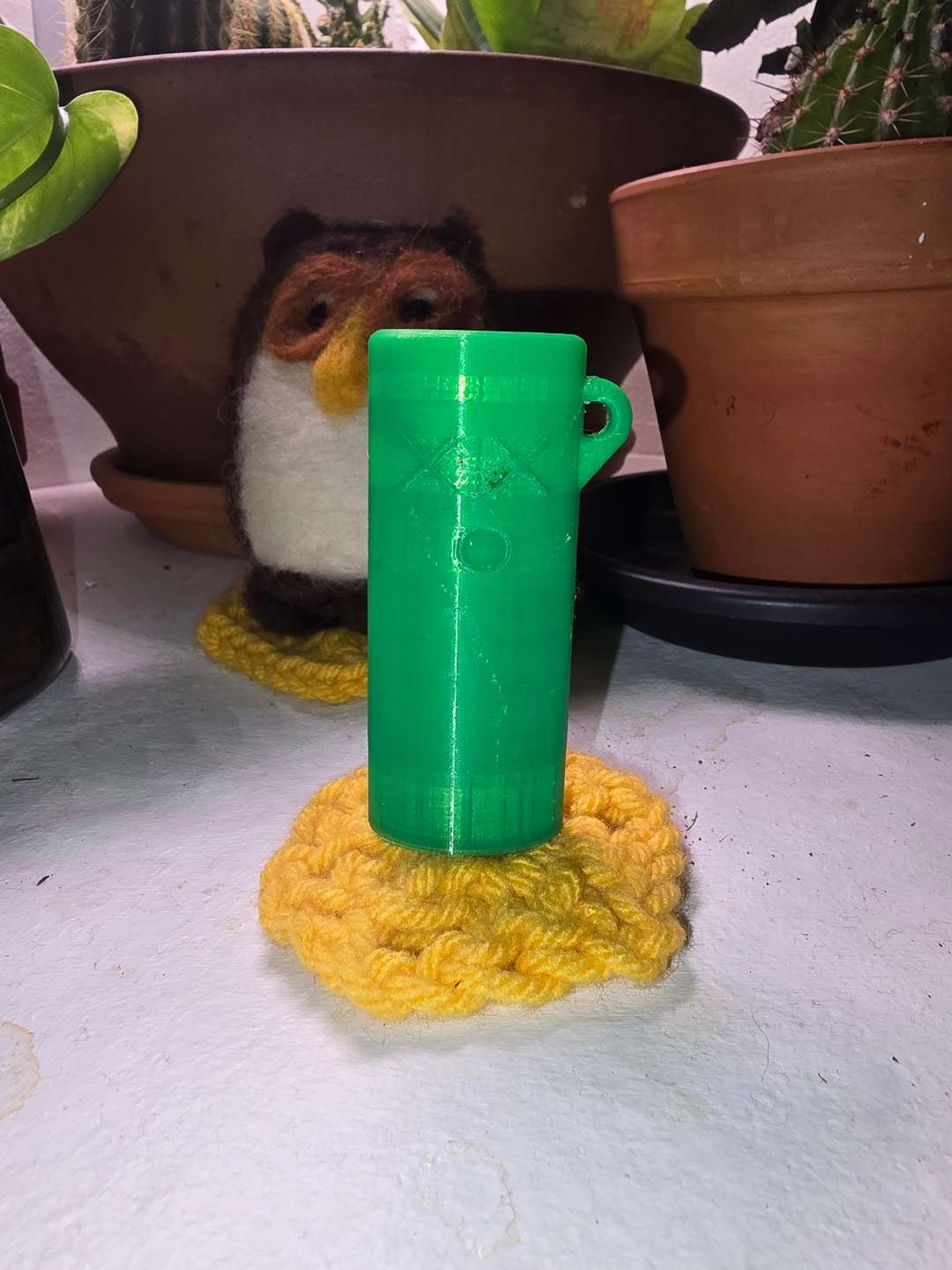 Preview pic of X eye bic lighter keychain holder