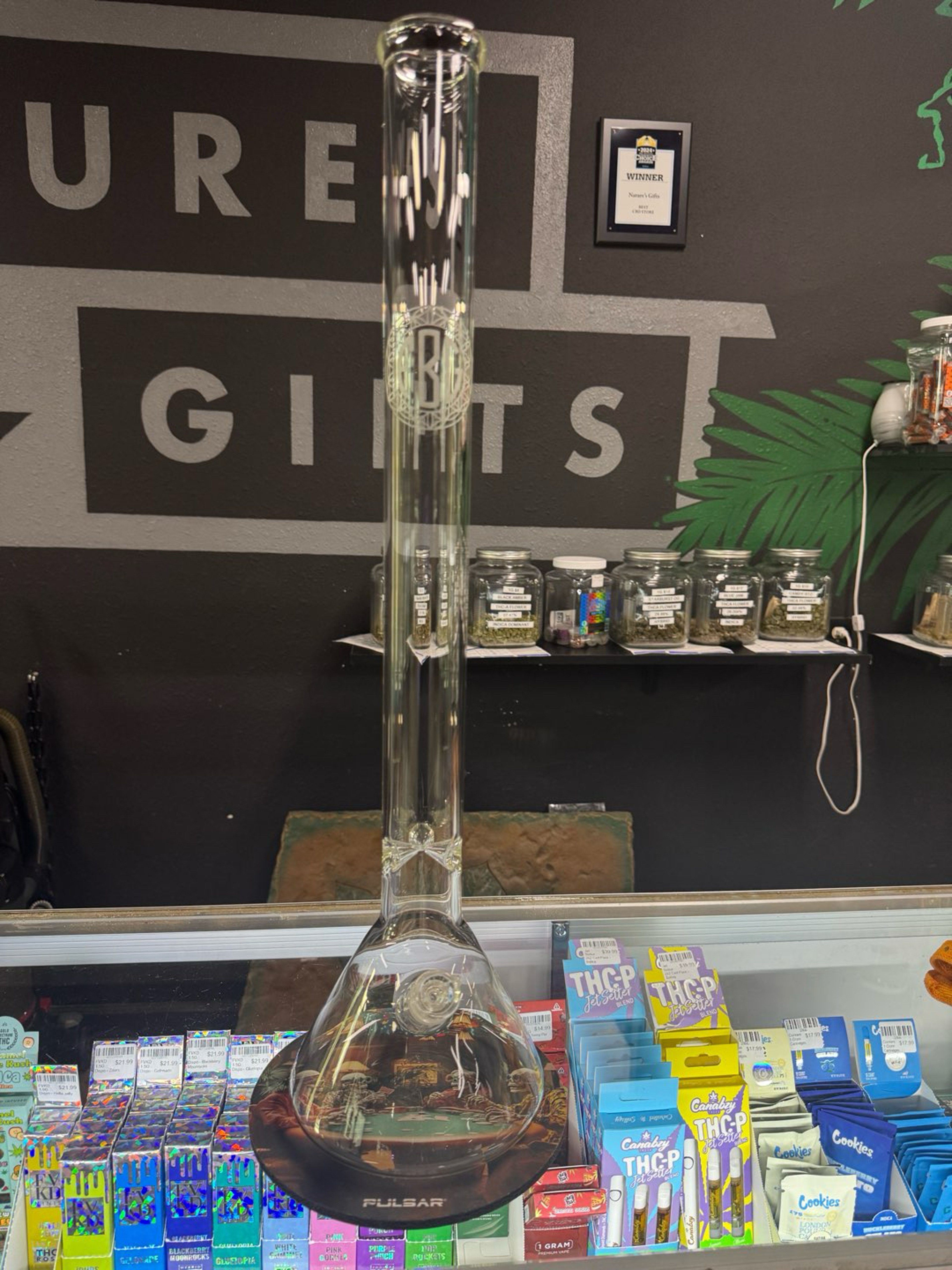 Preview pic of FatBoy Glass Clear 24in Beaker