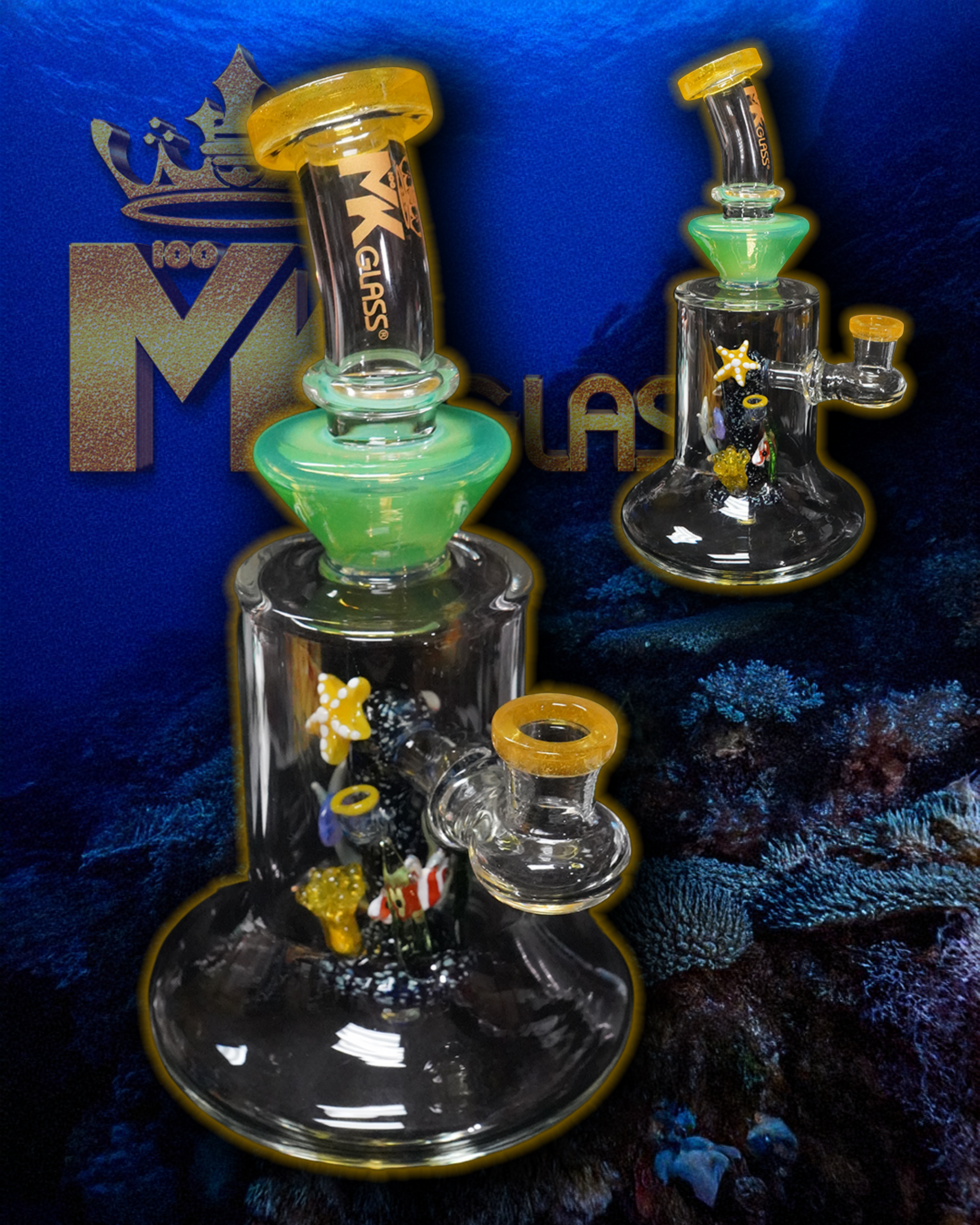 Preview pic of 🌊 MK GLASS – MINI AQUARIUM BEAKER