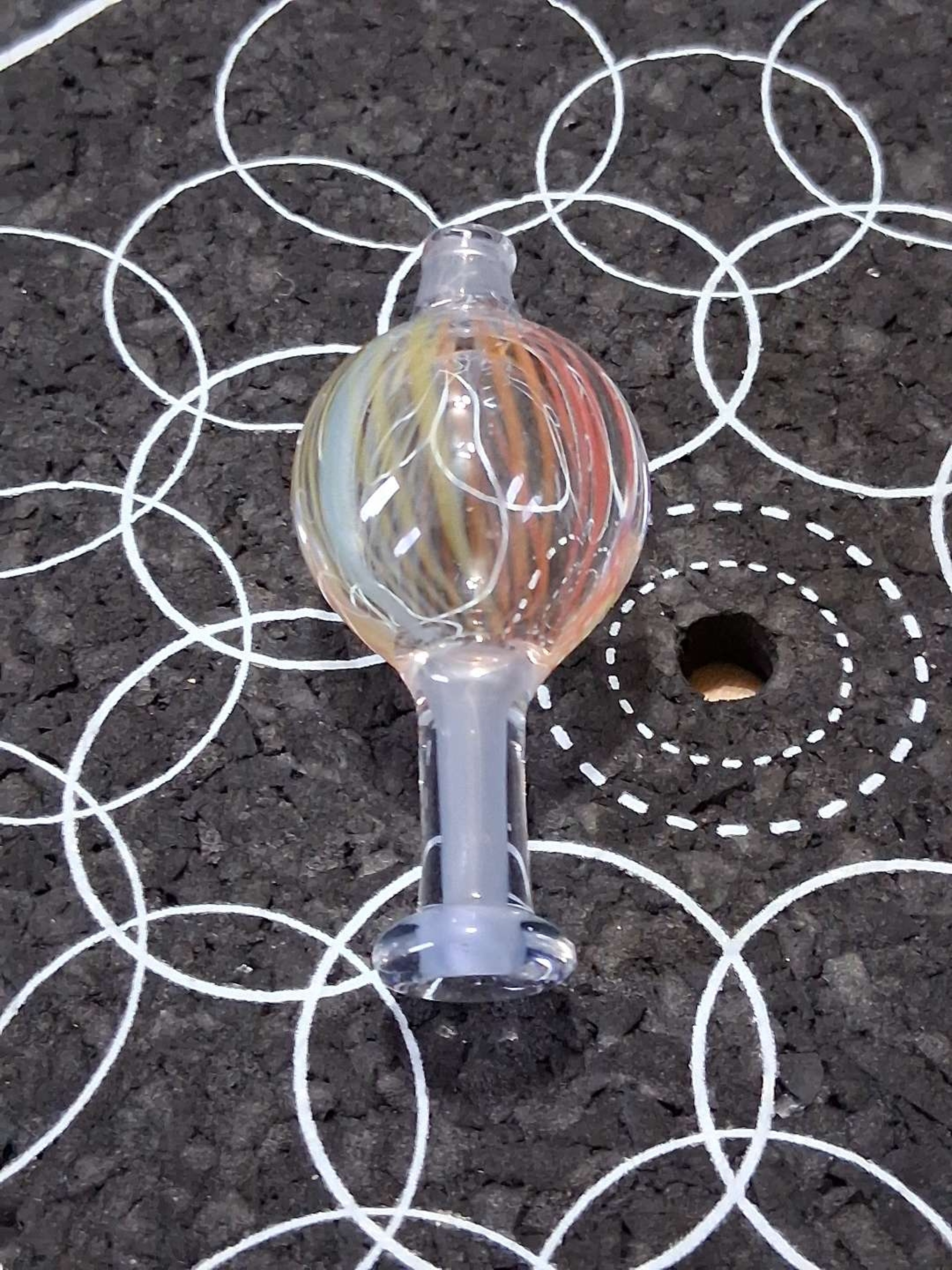 Preview pic of 25 mm rainbow retti bubble cap