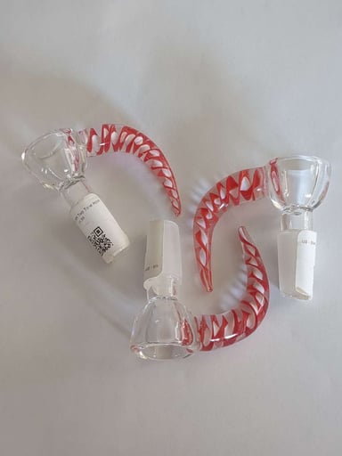Preview pic of 3 Pack 14mm Twisted Cane Handle Slides