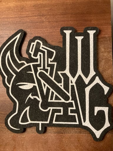 Preview pic of Williams Glass Mat RARE!!