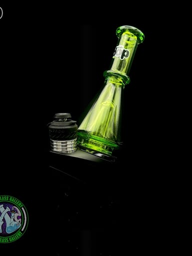 Preview pic of Dōp Glass - Puffco Attachment - Beaker Green #10