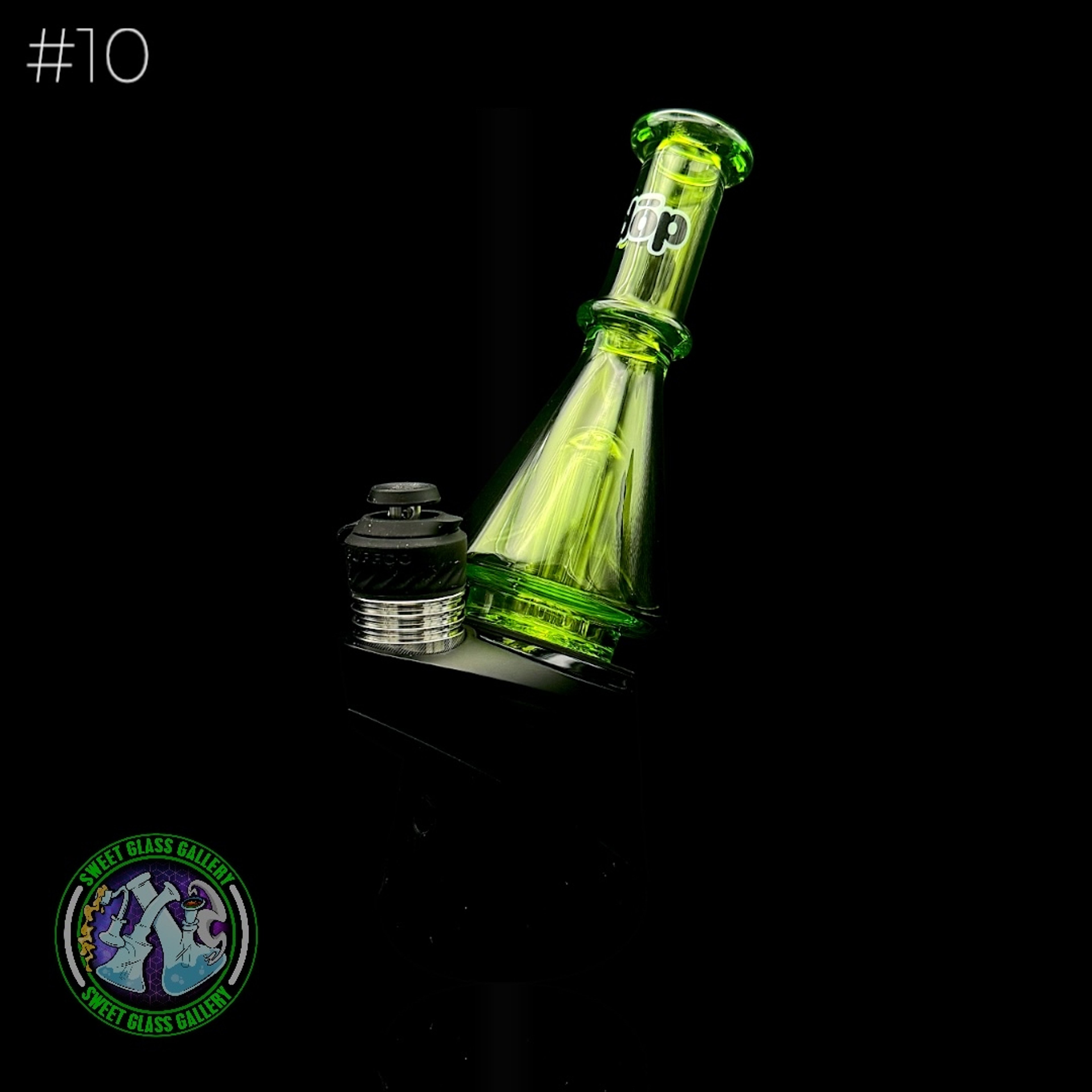 Dōp Glass - Puffco Attachment - Beaker Green #10 image 0