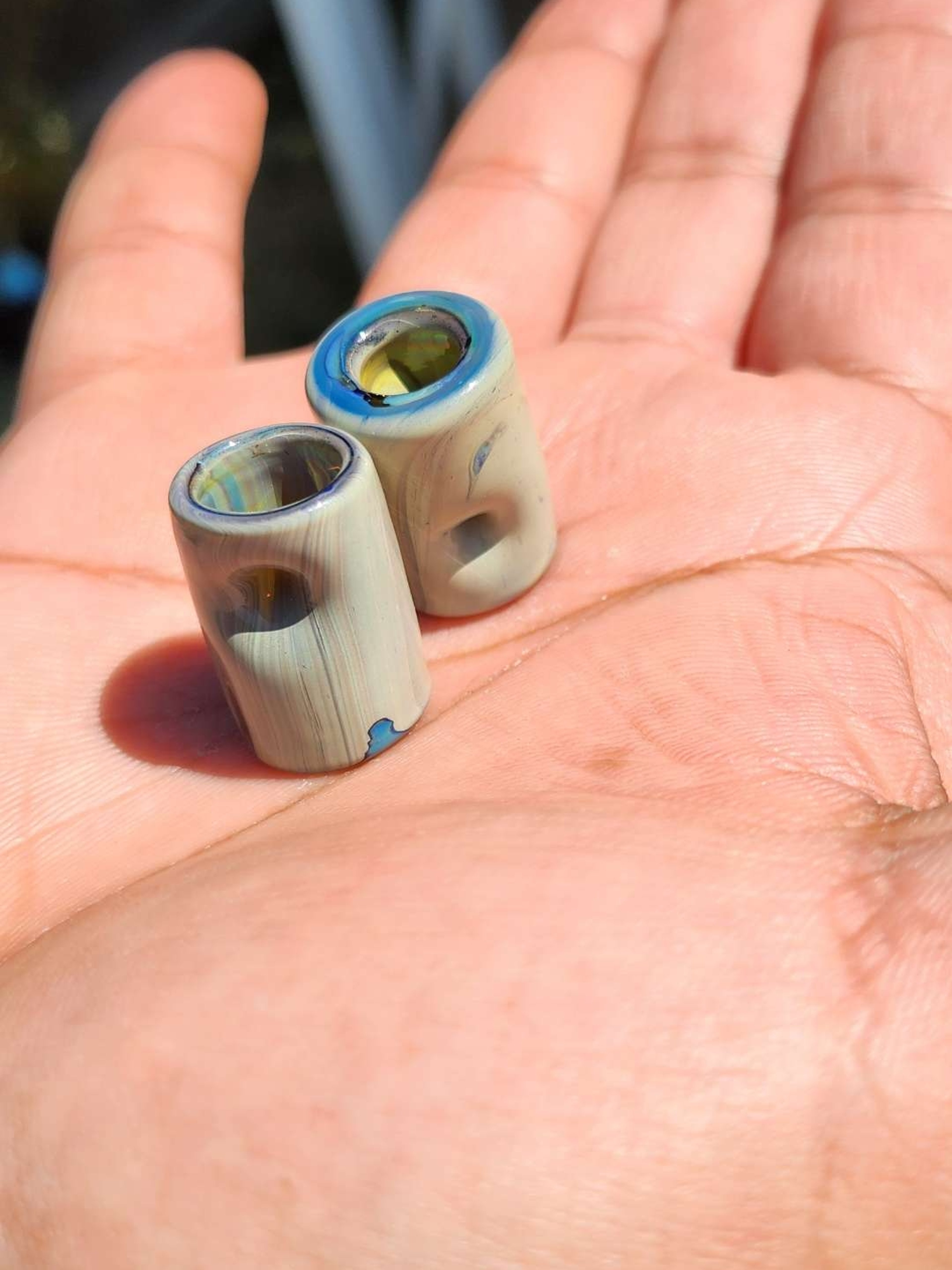 Preview pic of Blue sable blunt tips