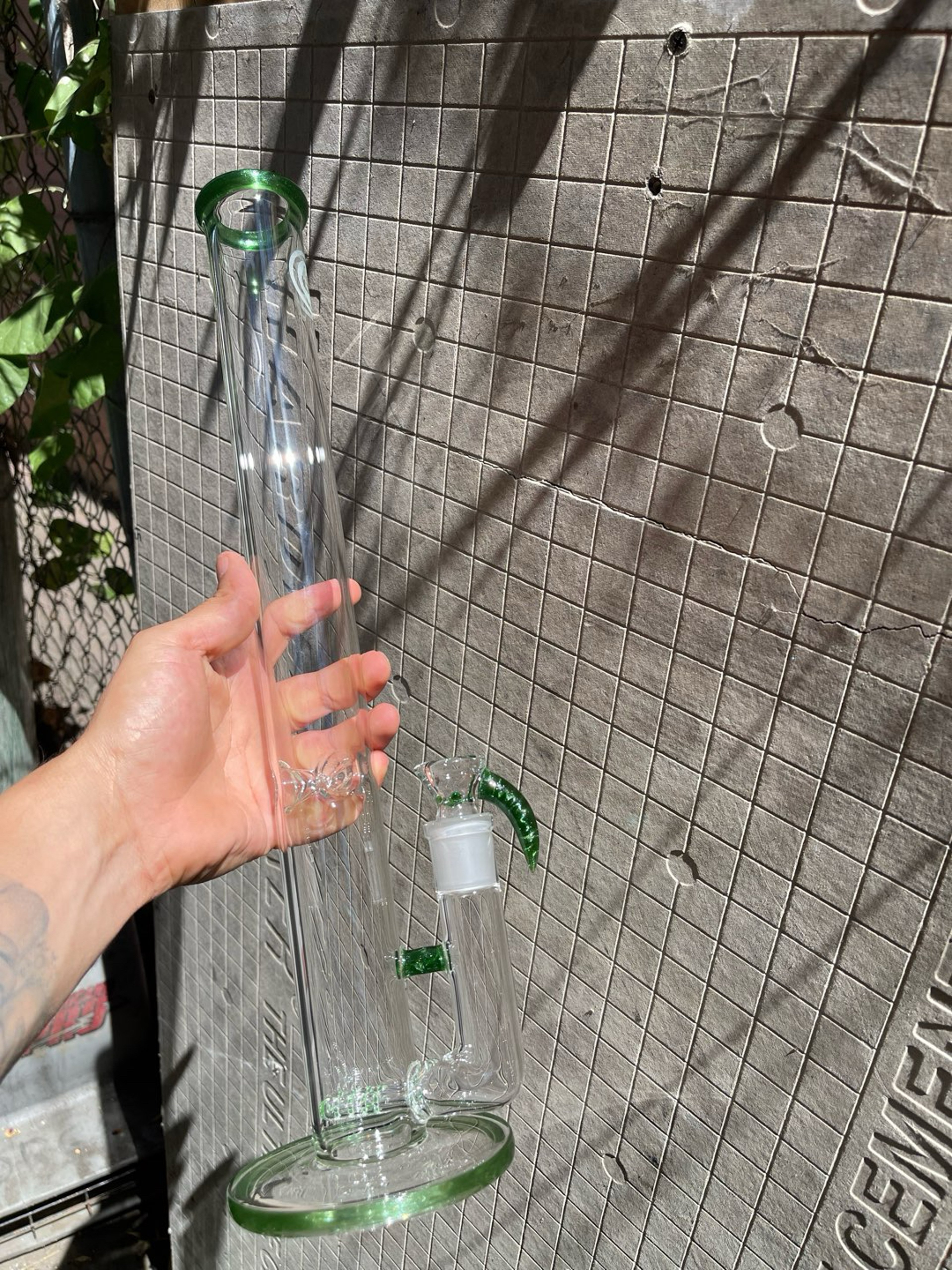Preview pic of Green stardust color, 18”x44mm 18mm 4 holes slide