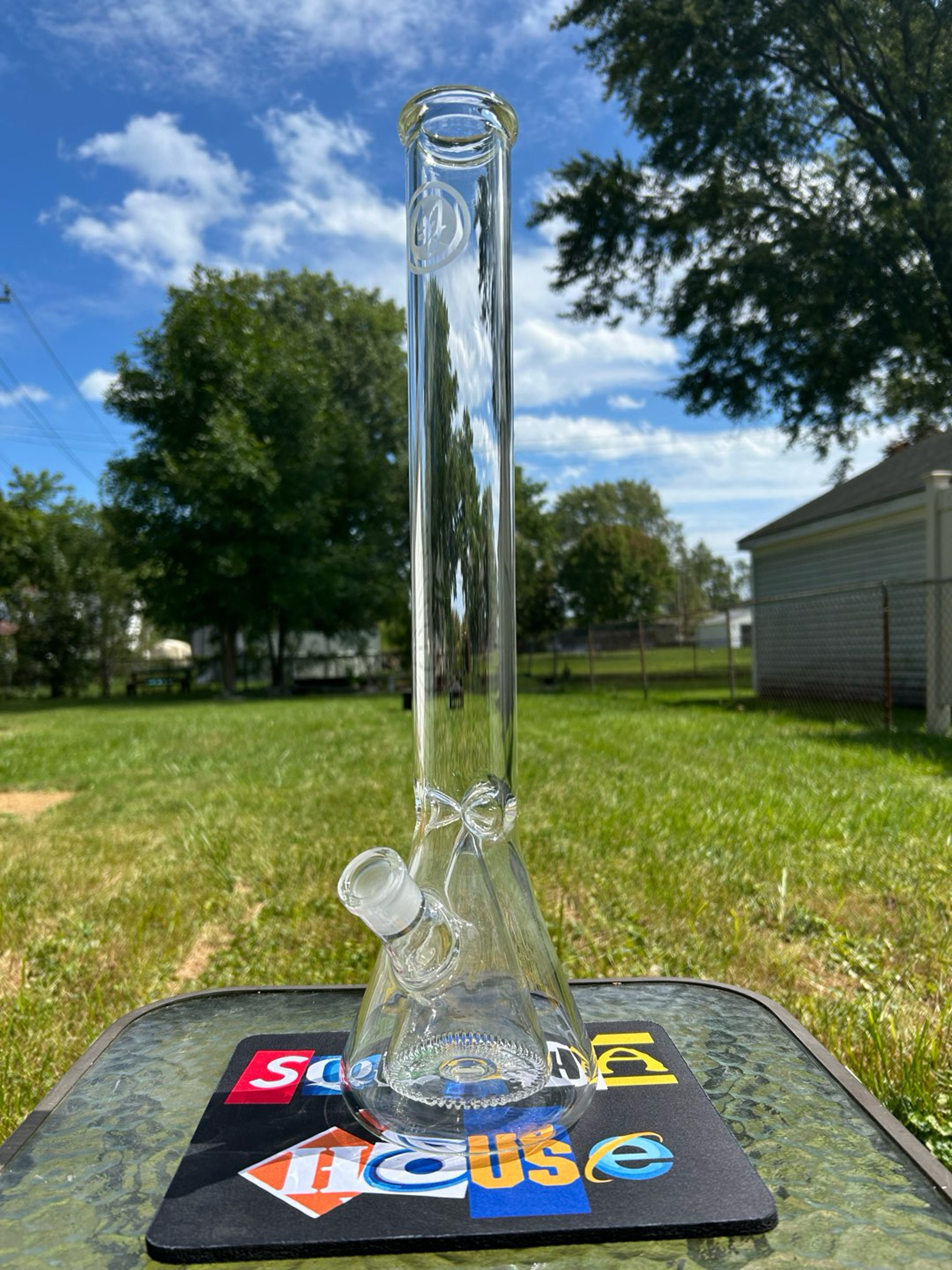 Preview pic of OJ Flame Collins w/ Pink Horned Bowl & Adapter