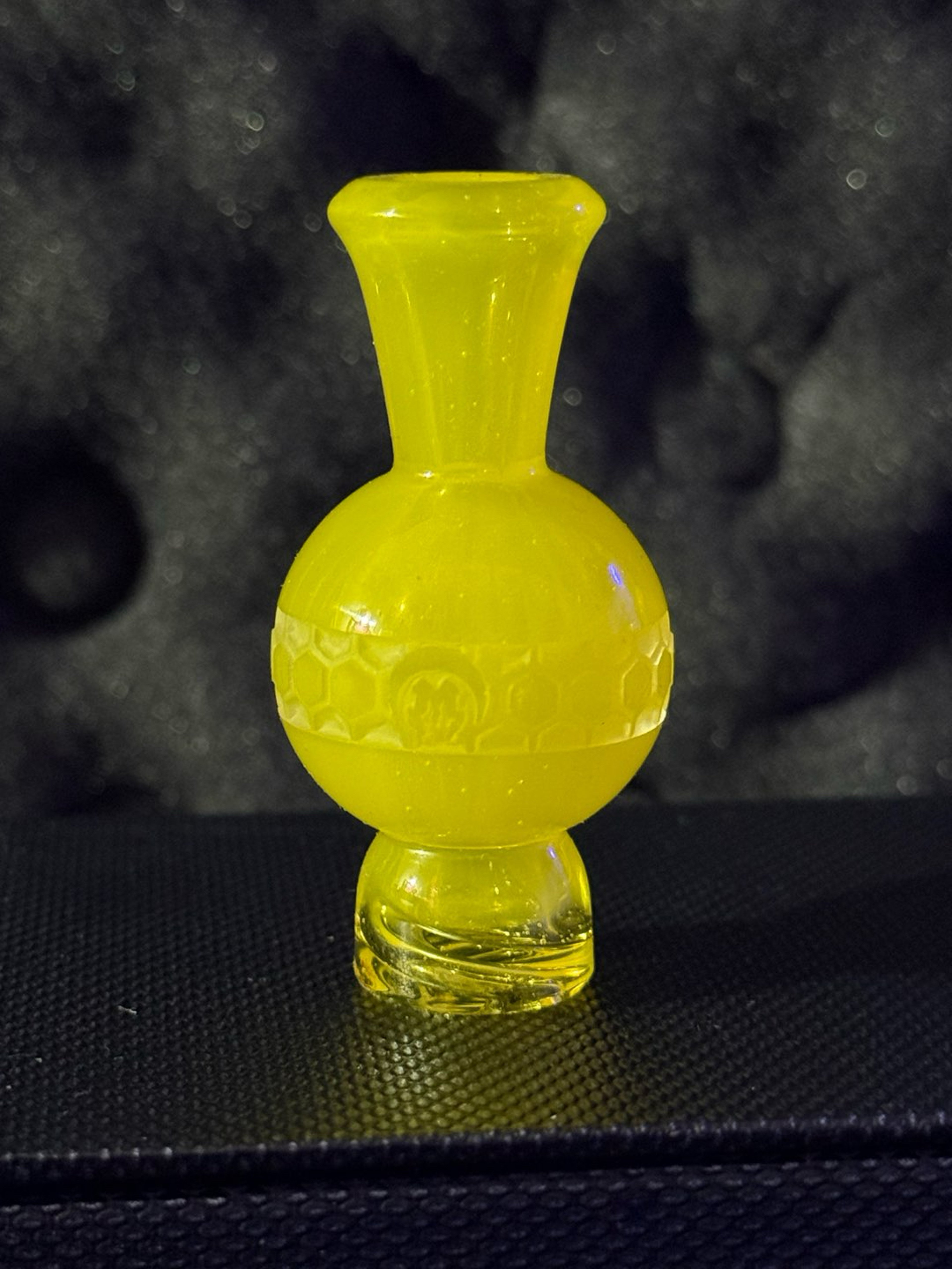 Preview pic of Mothership spinner cap honey comb band canary Yellow