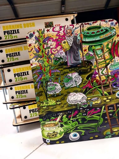 Preview pic of BurningBush Wooden Puzzle!