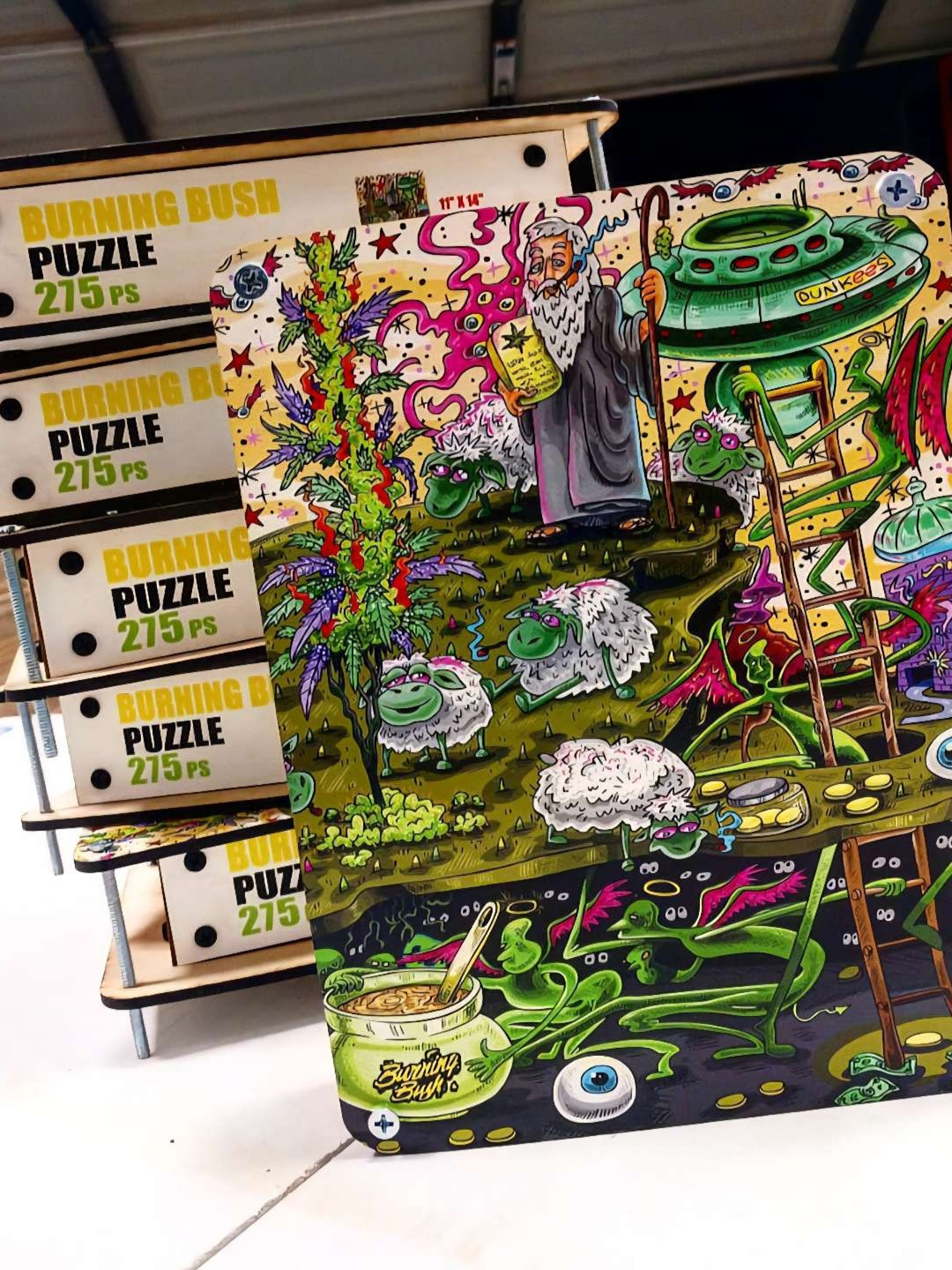 Preview pic of BurningBush Wooden Puzzle!