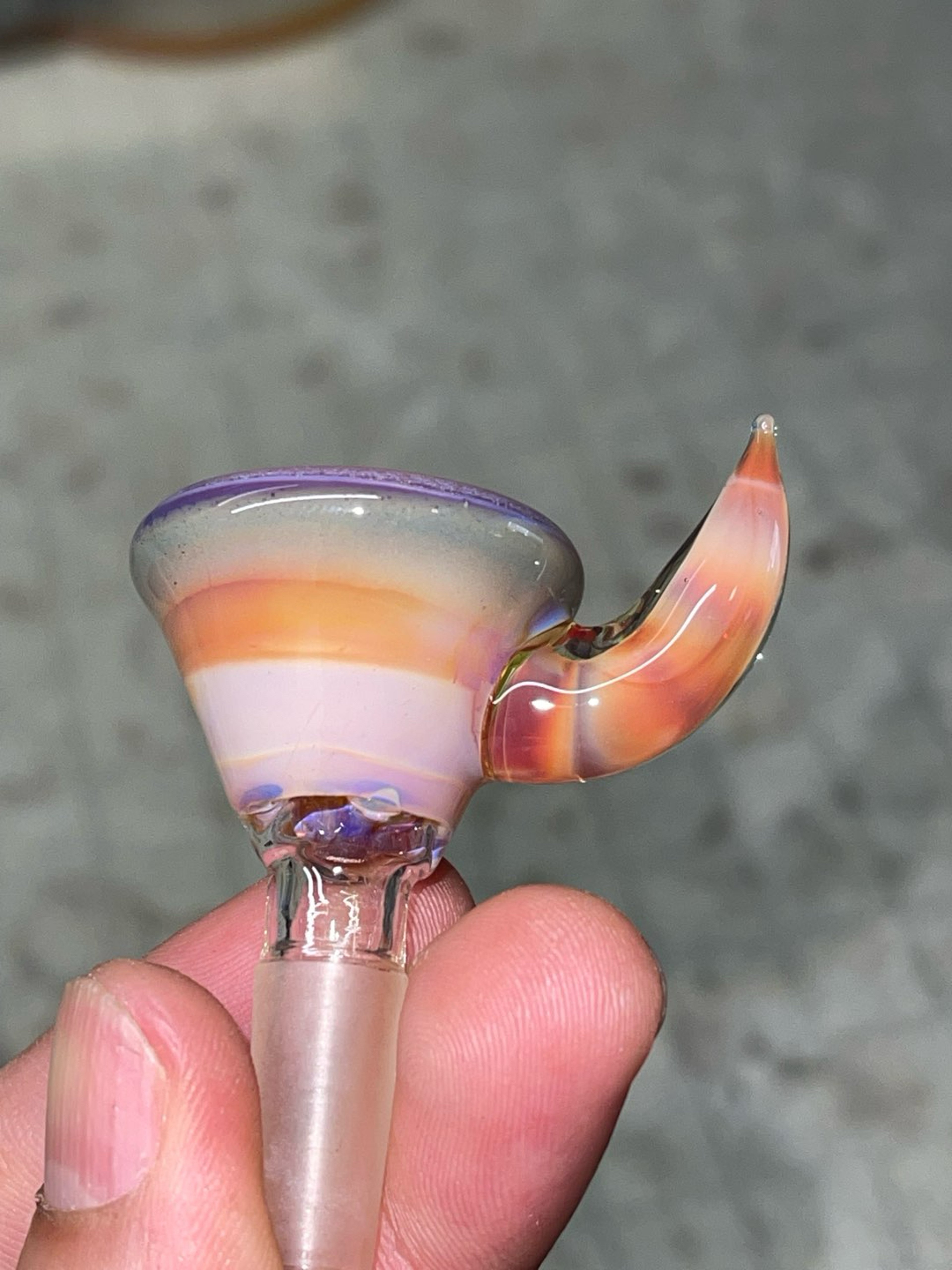 Preview pic of 10mm, 4 holes,yellow over orange