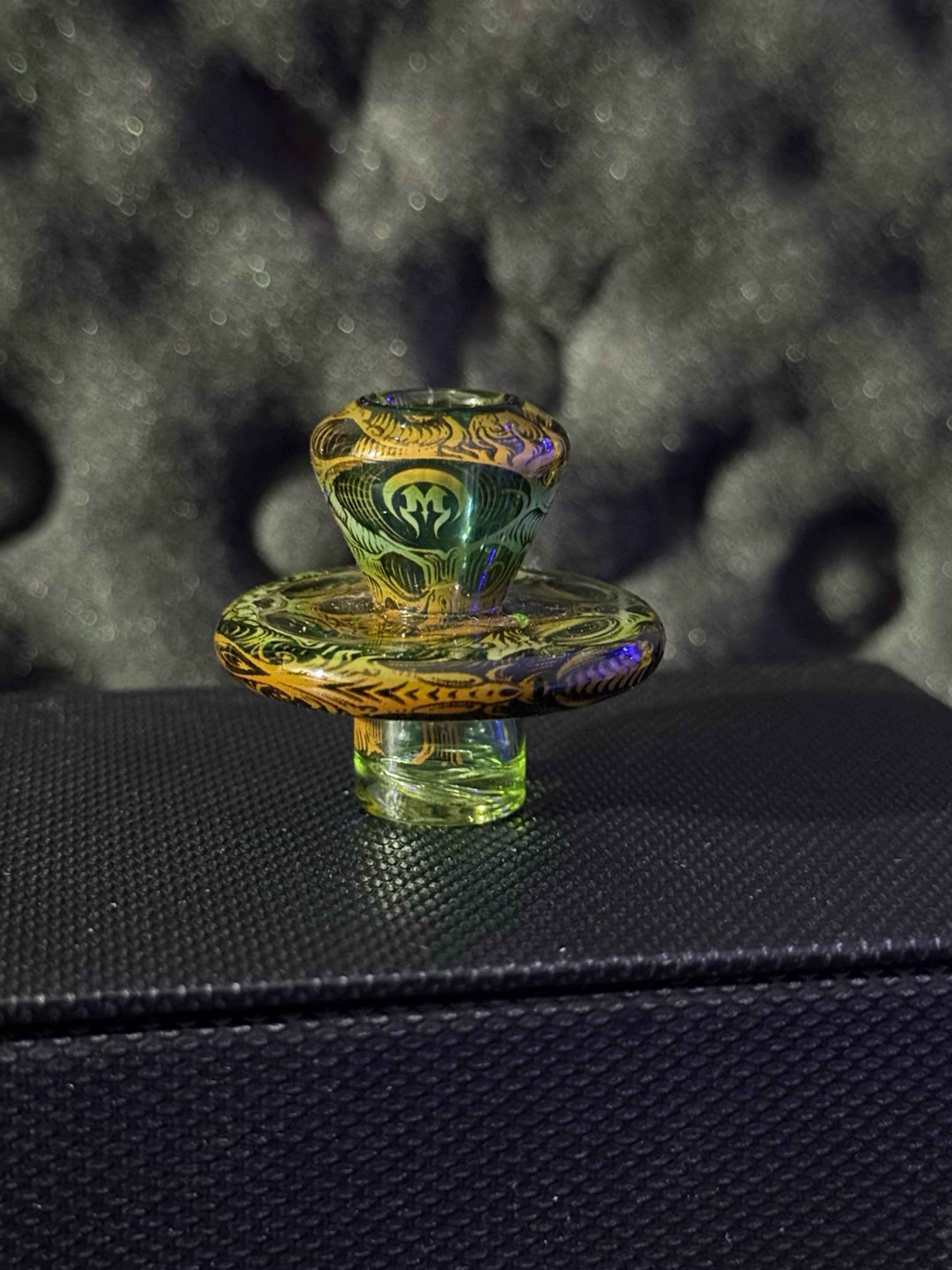 Mothership spinner cap series #40 Green reincarnate image 0