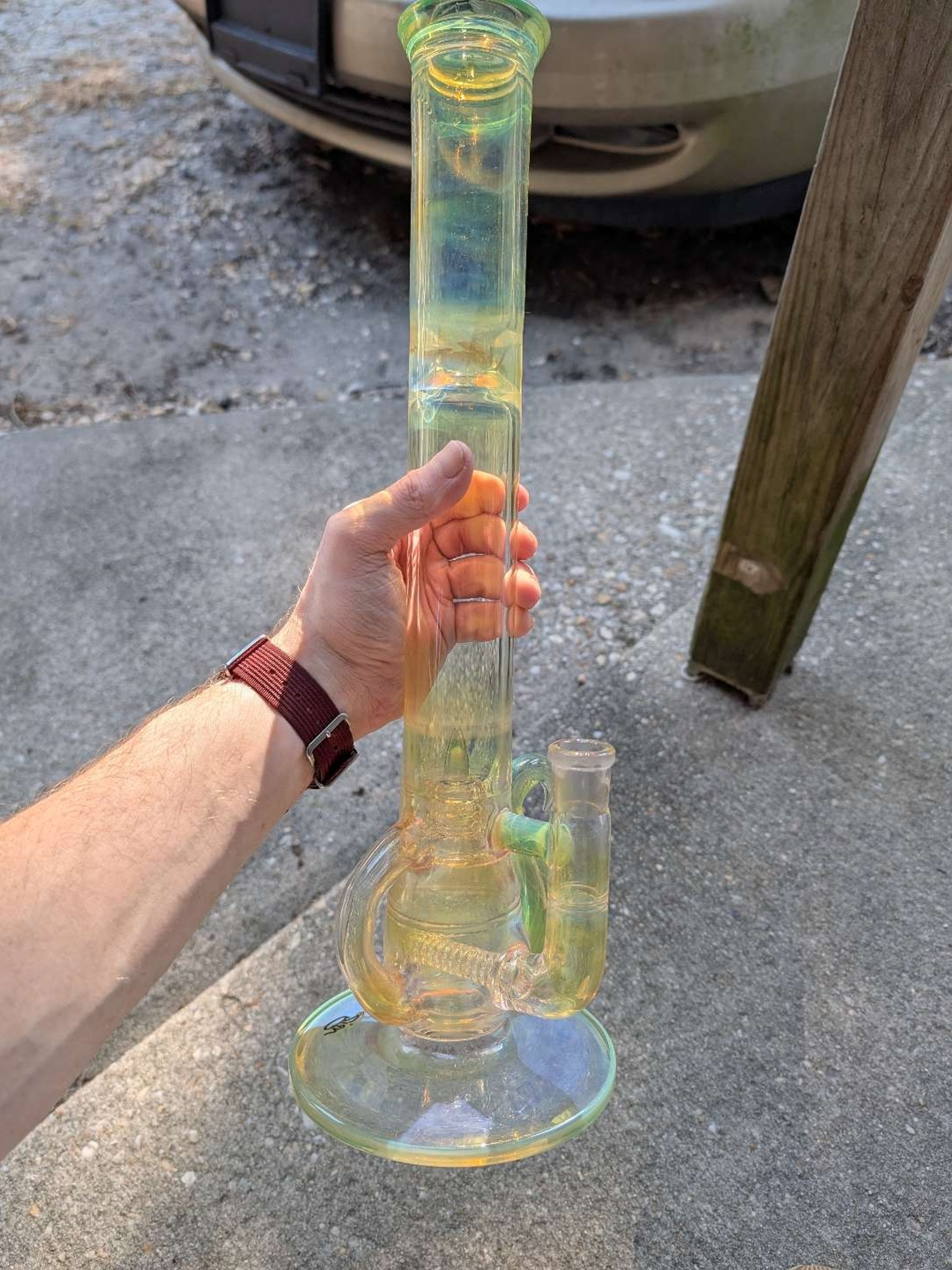 Apix FA kingstem to 360 grid cap recycler image 0