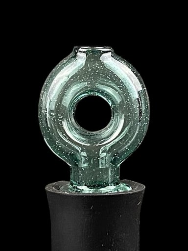 Preview pic of Bororegon Color Pivot Donut Spinner Glass Mouthpiece