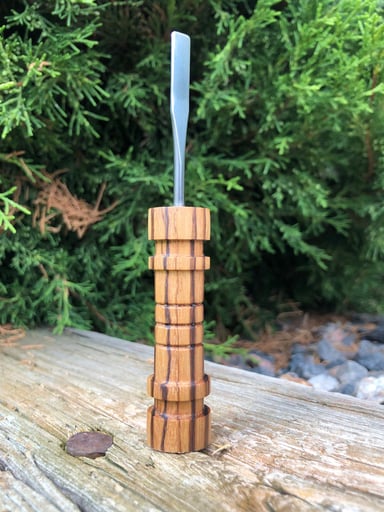 Preview pic of Zebrawood Dab Tool
