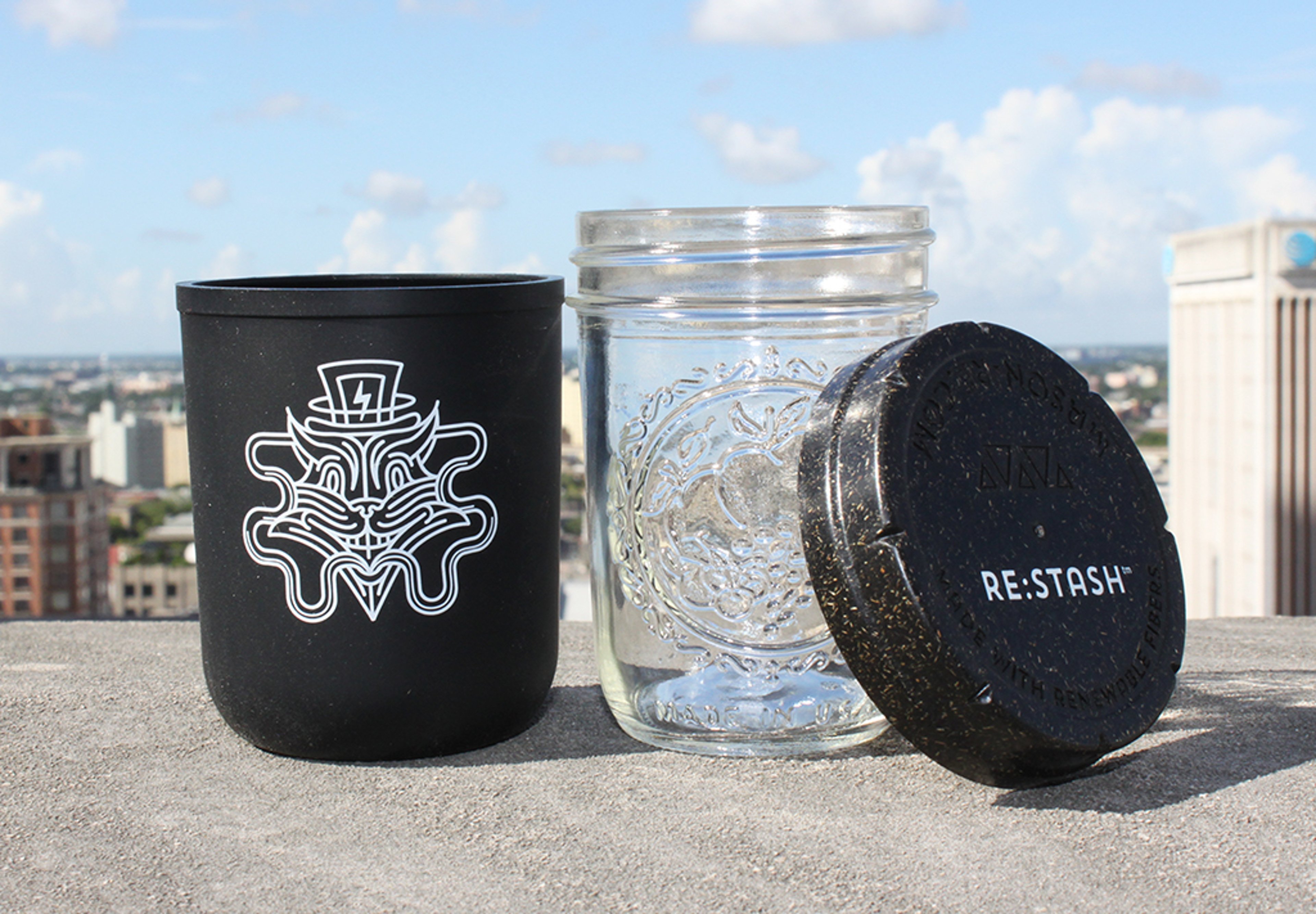 Cosmic Cat Re:Stash jar image 0