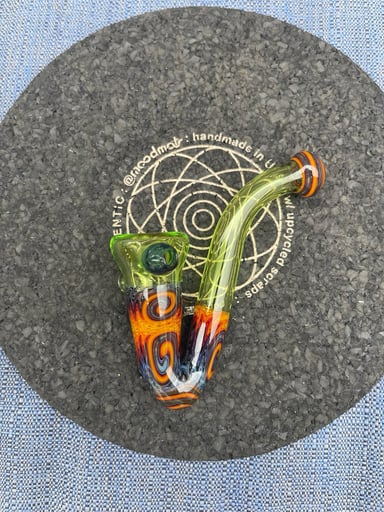 Preview pic of Beale glass wig wag saxophone 🎷sherlock dry pipe