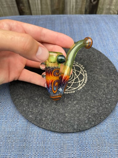 Preview pic of Beale glass wig wag saxophone 🎷sherlock dry pipe