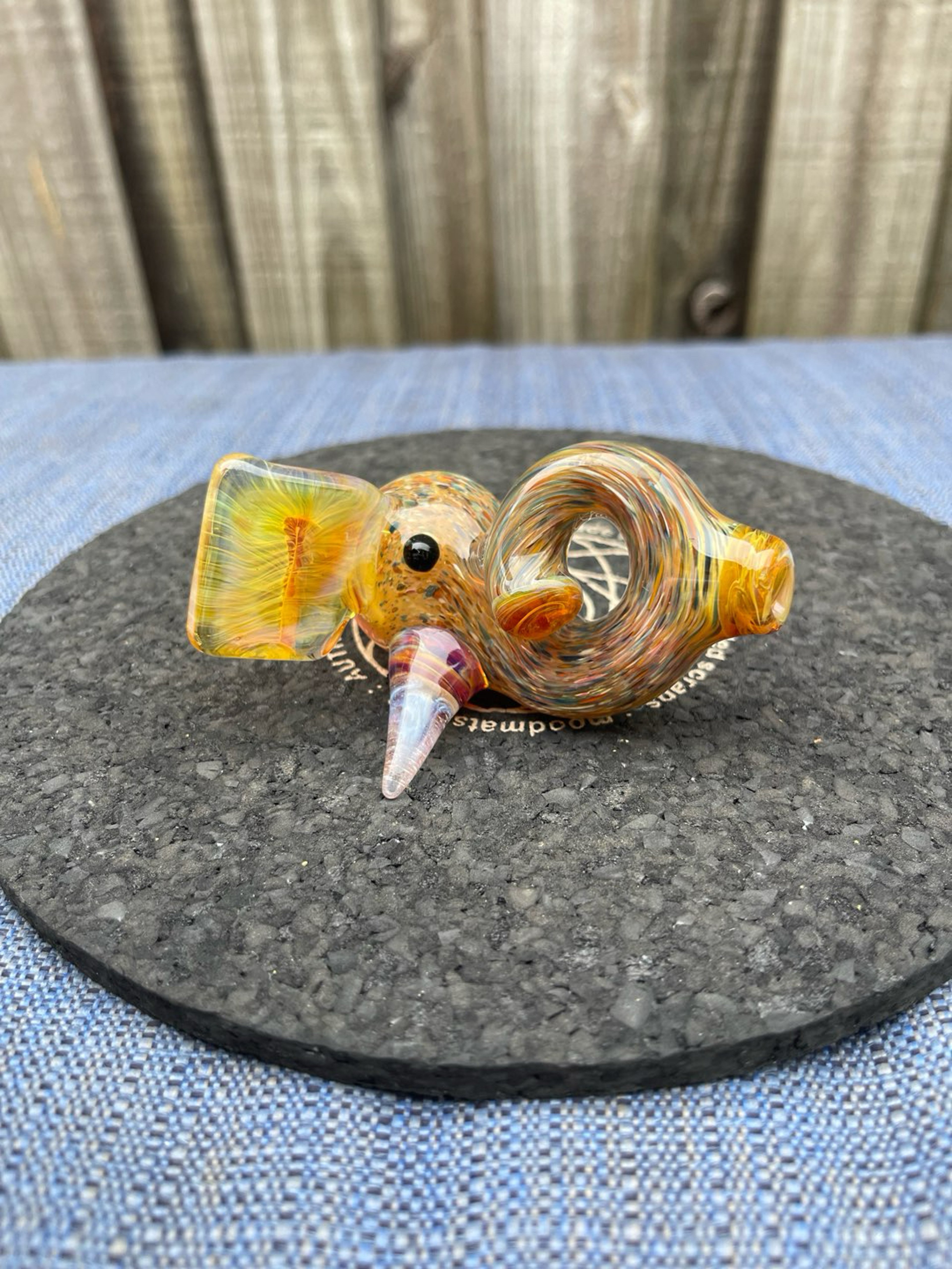 Popeye glass elephant hand pipe image 0