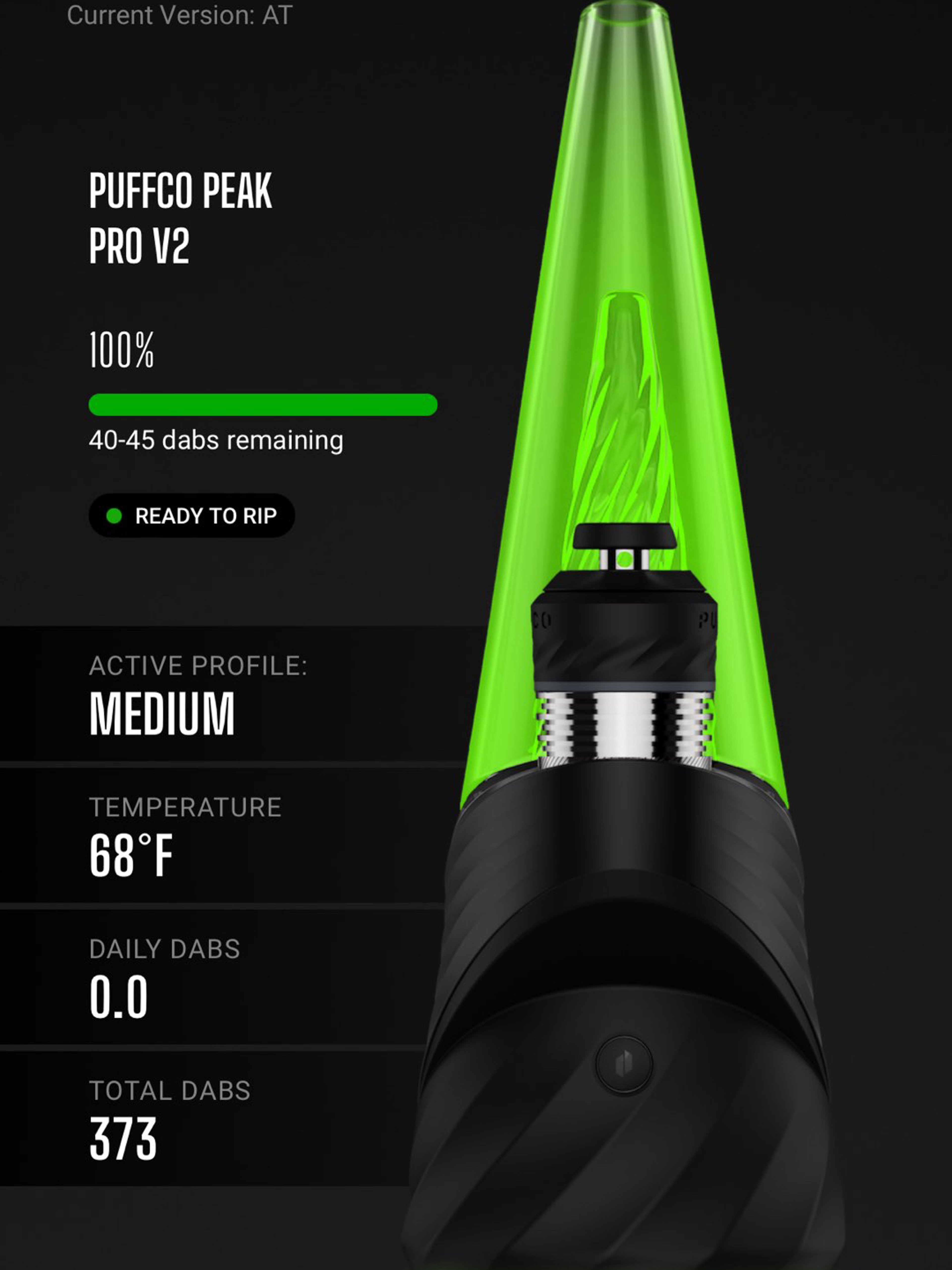 Preview pic of Puffco Peak Pro V2 Onyx with Hot Knife Used