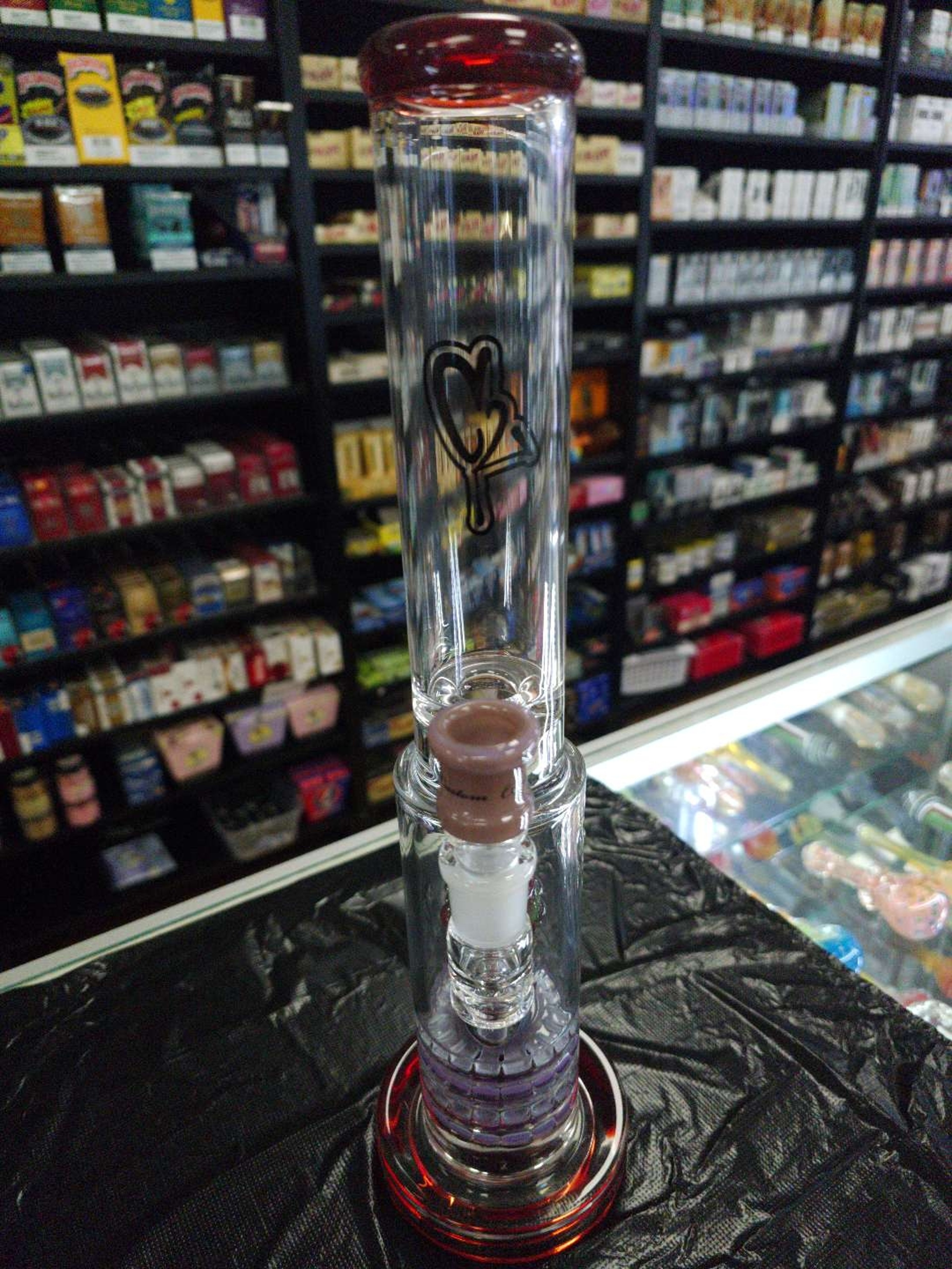 Custom Creations Quad Stacked Ratchet Perc Tube image 0