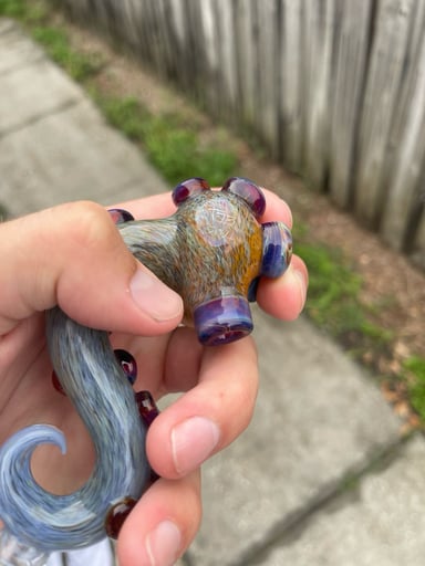 Preview pic of Tentacle dry pipe by tab glass