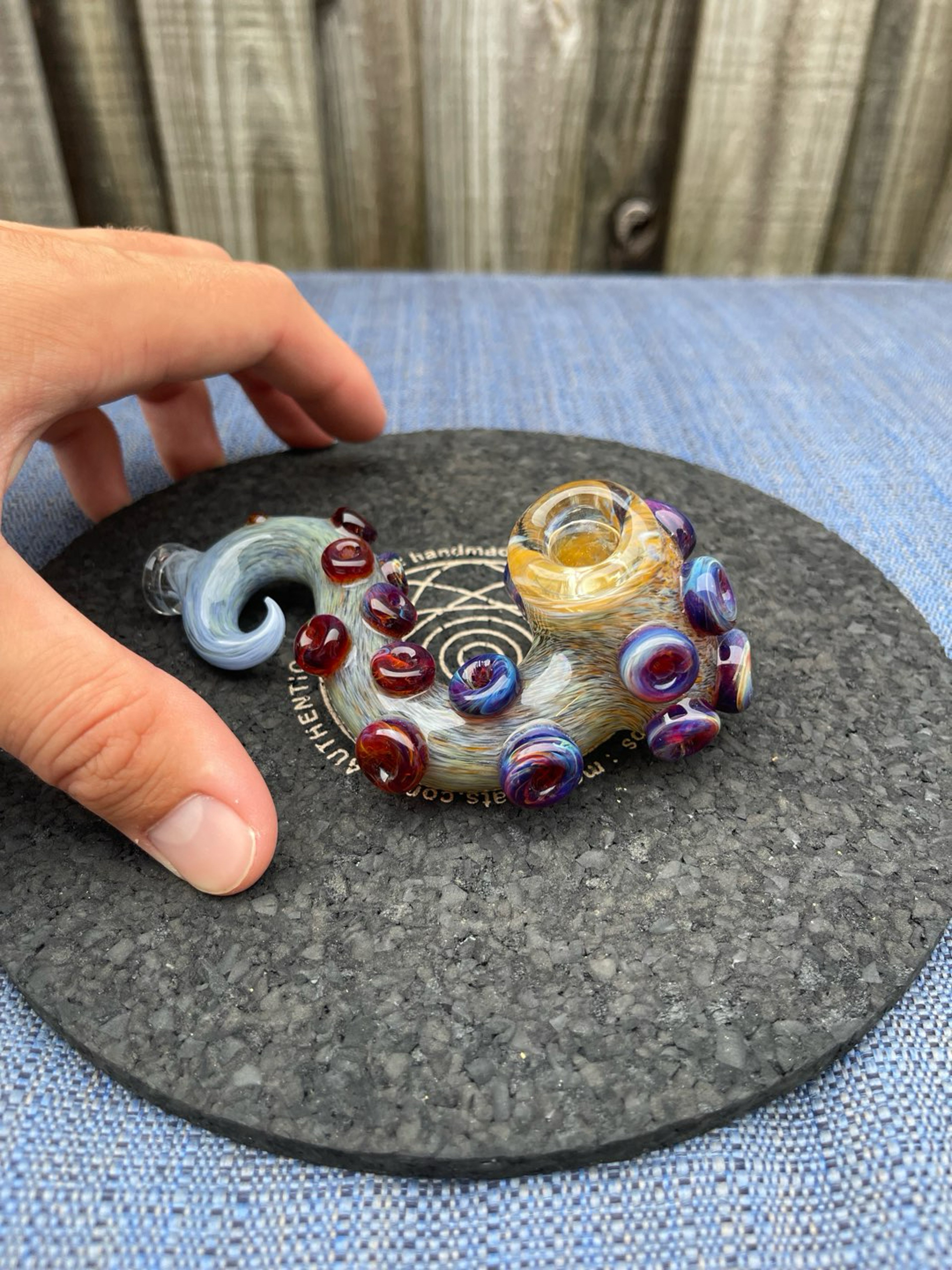 Preview pic of Tentacle dry pipe by tab glass