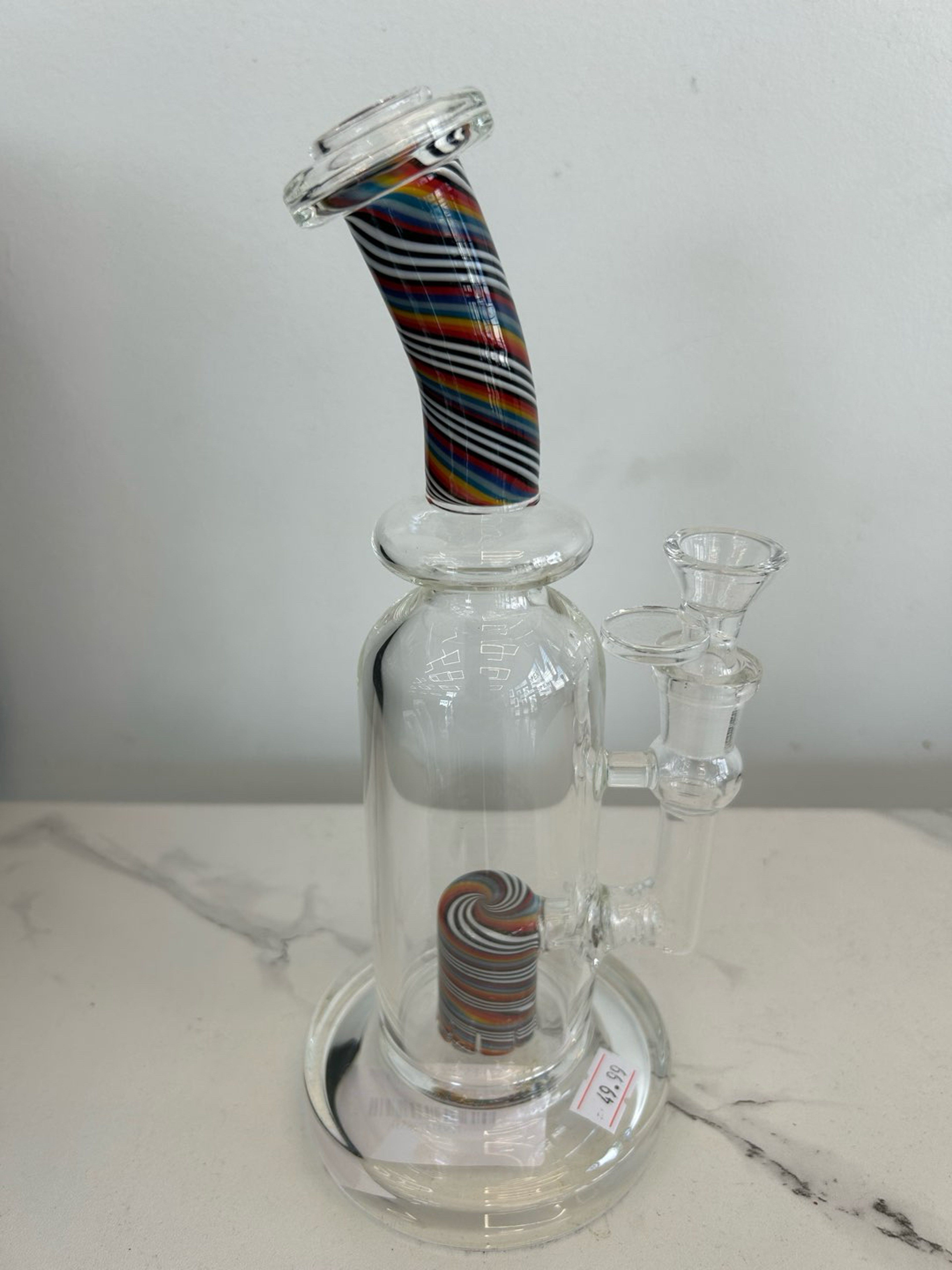 Clear & Rainbow Bong image 0