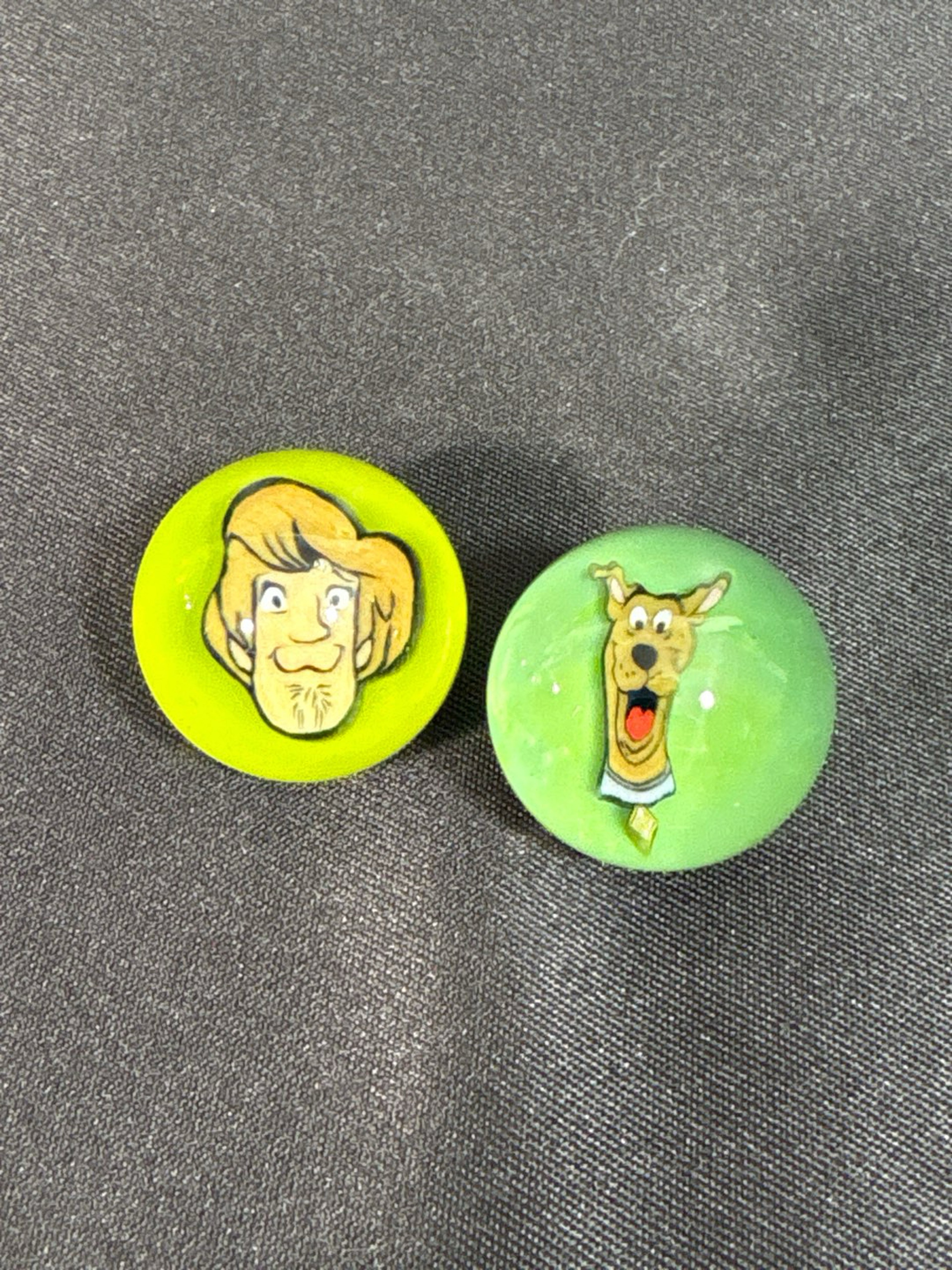 Preview pic of Scooby and Shaggy Slurper Marbles