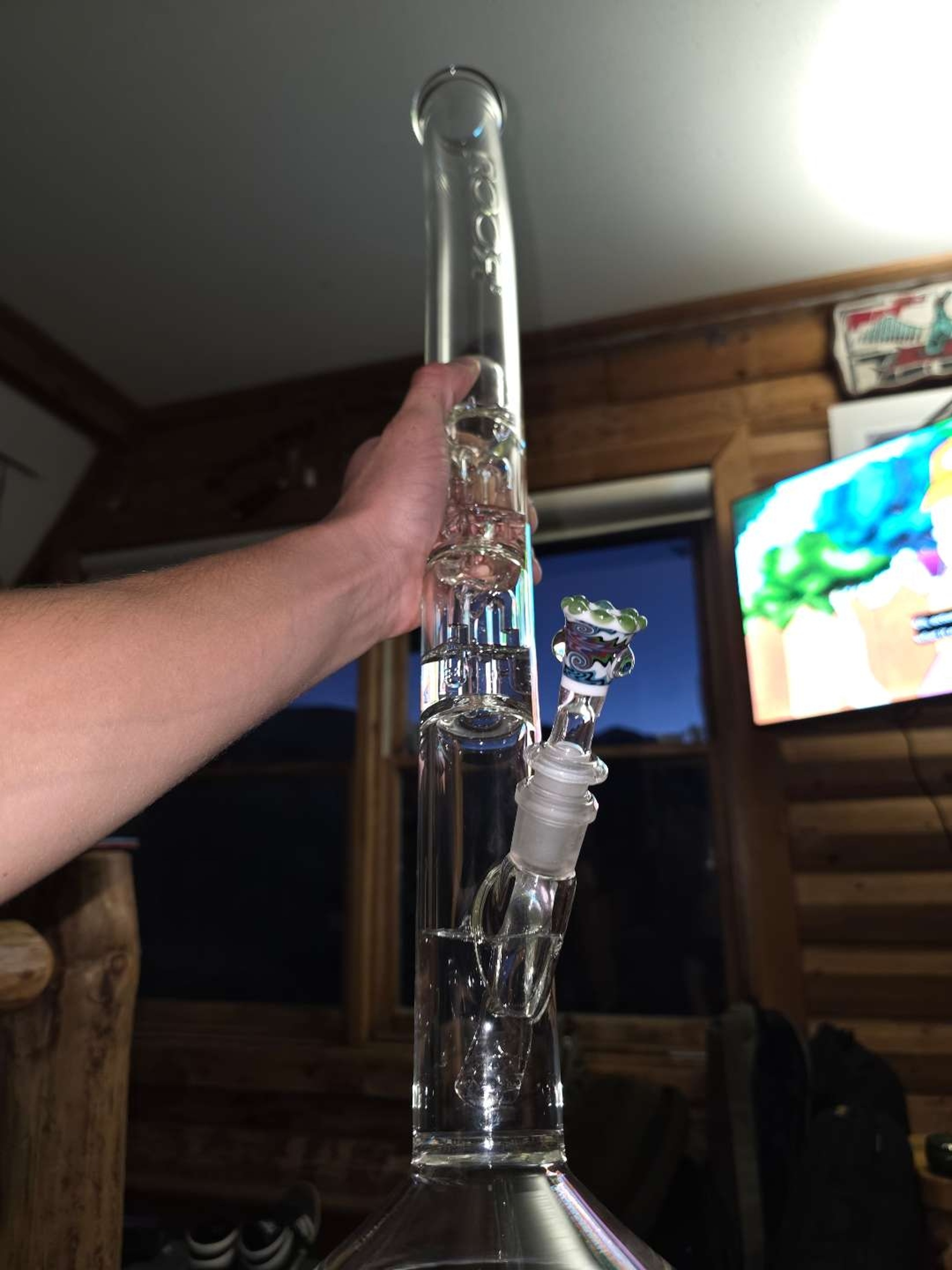 Preview pic of Roor double 3 arm tree perc bent neck 2009