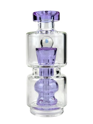 Preview pic of Purple Opal Mushroom Attachment for Puffco Peak