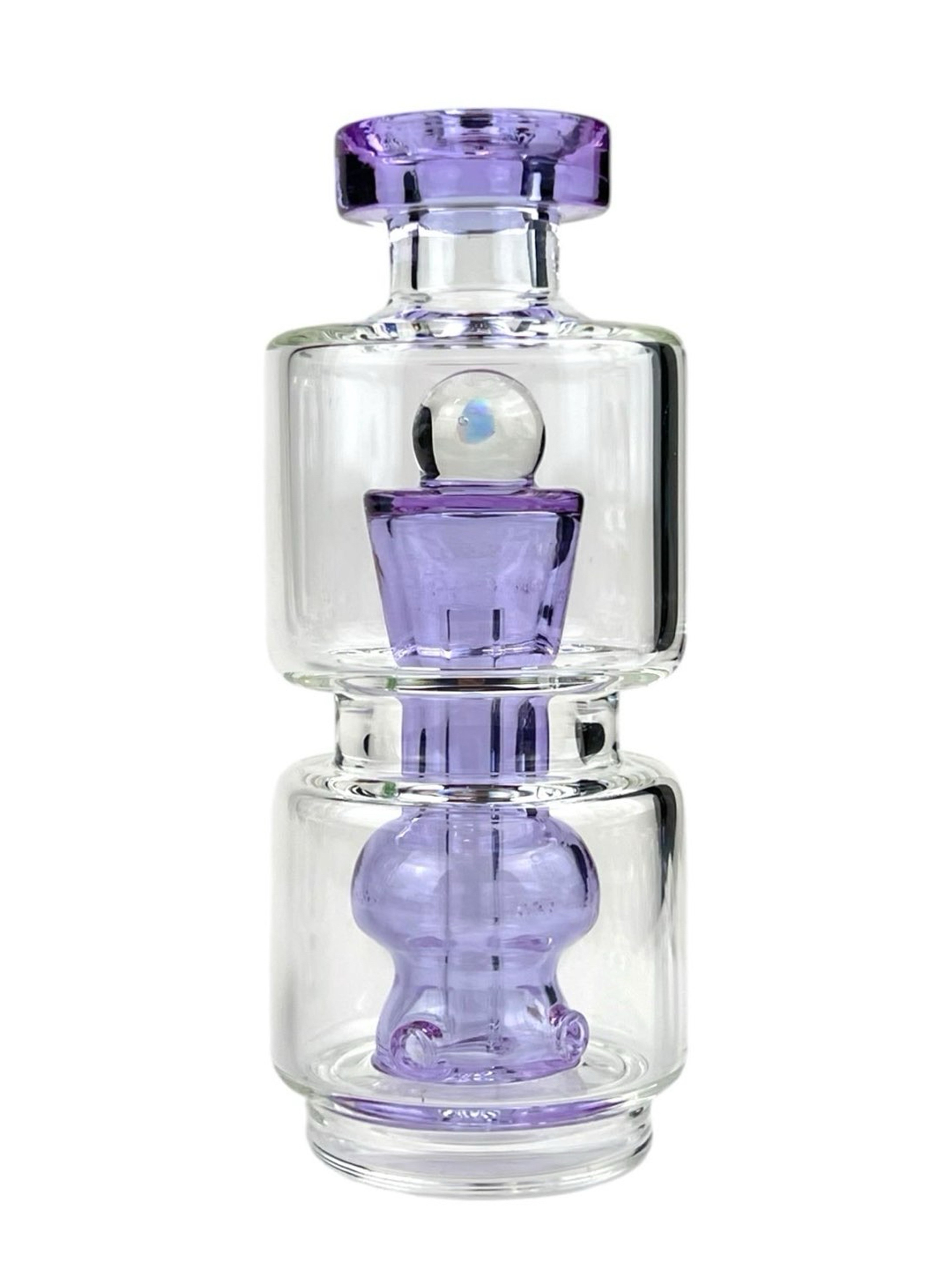 Preview pic of Purple Opal Mushroom Attachment for Puffco Peak