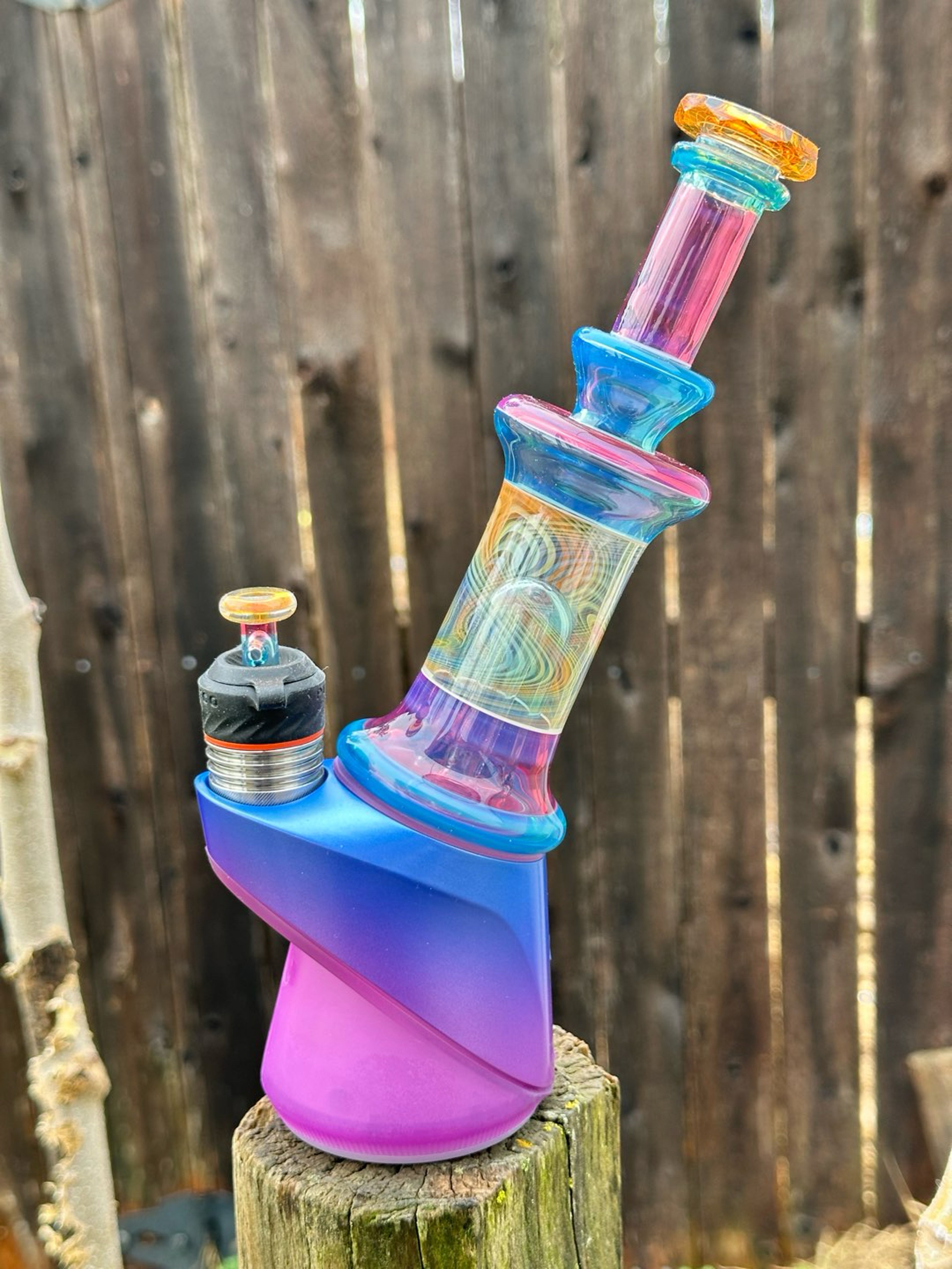 Preview pic of Gatez Glass Puffco Top and XL Joystick