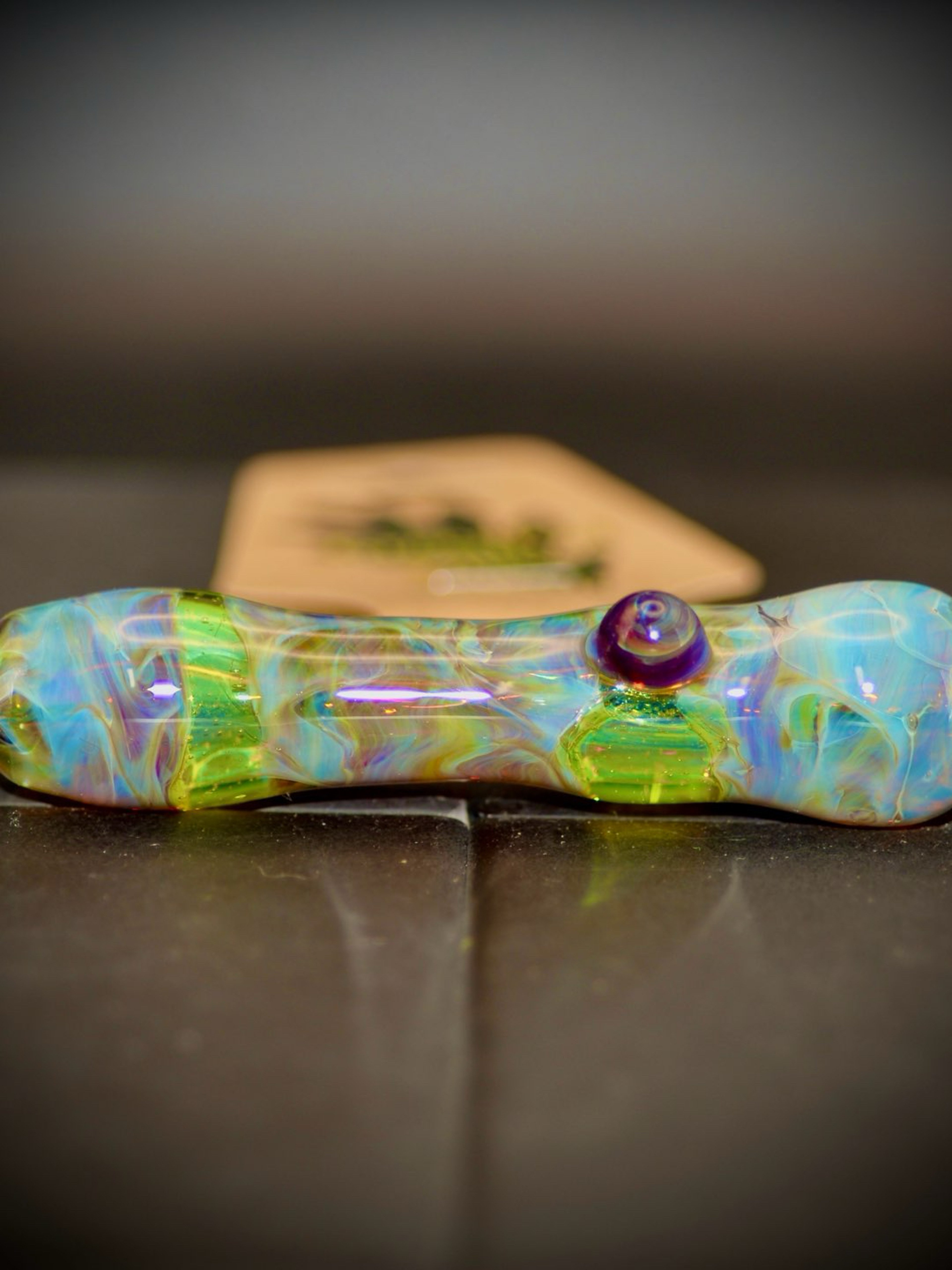 GreenLeaf TubeBead Chillum image 0
