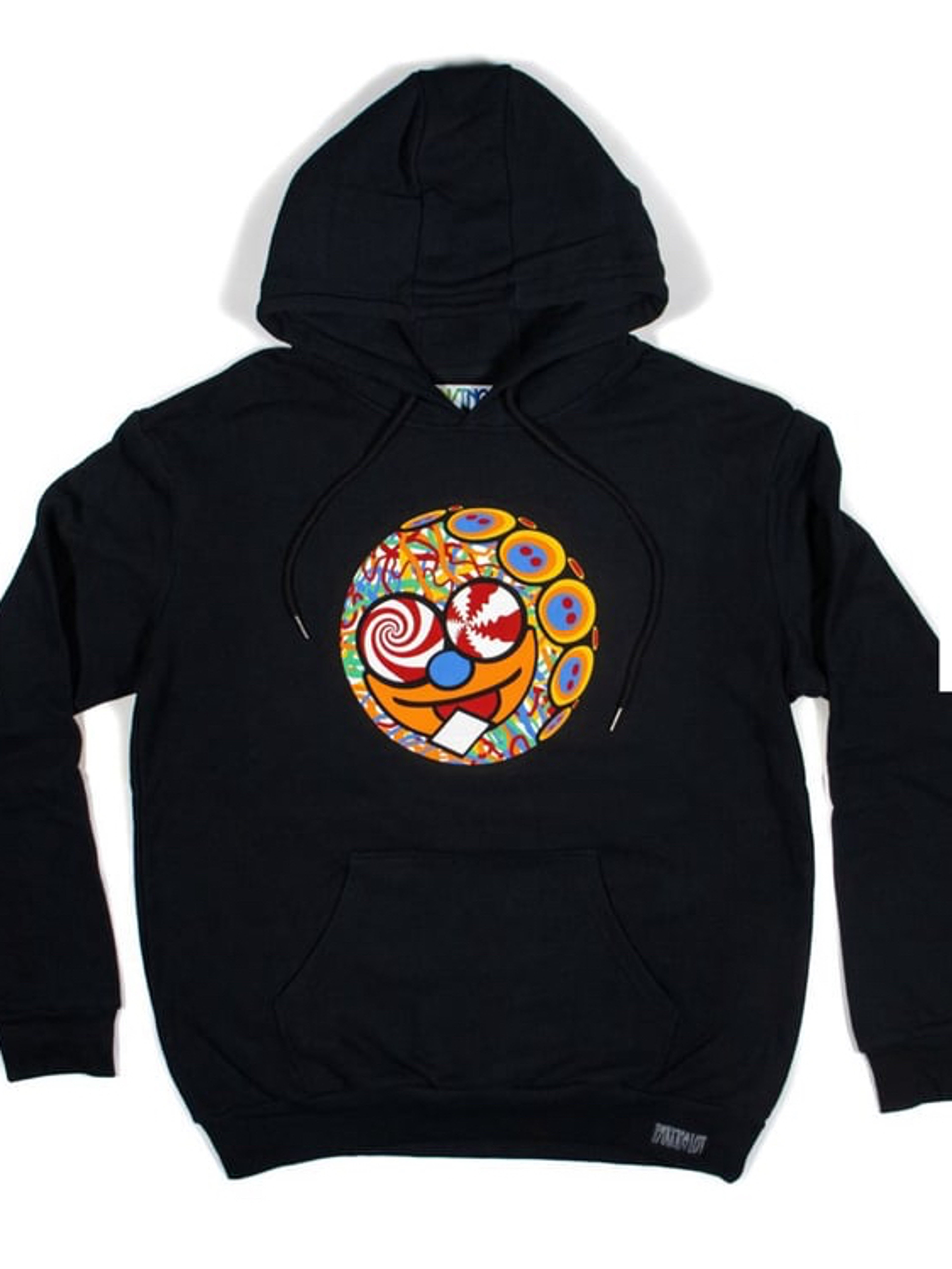 Preview pic of Gong x Slinger Parking Lot Collective “Acid Eater V1” Hoodie | XL  Black LE:50