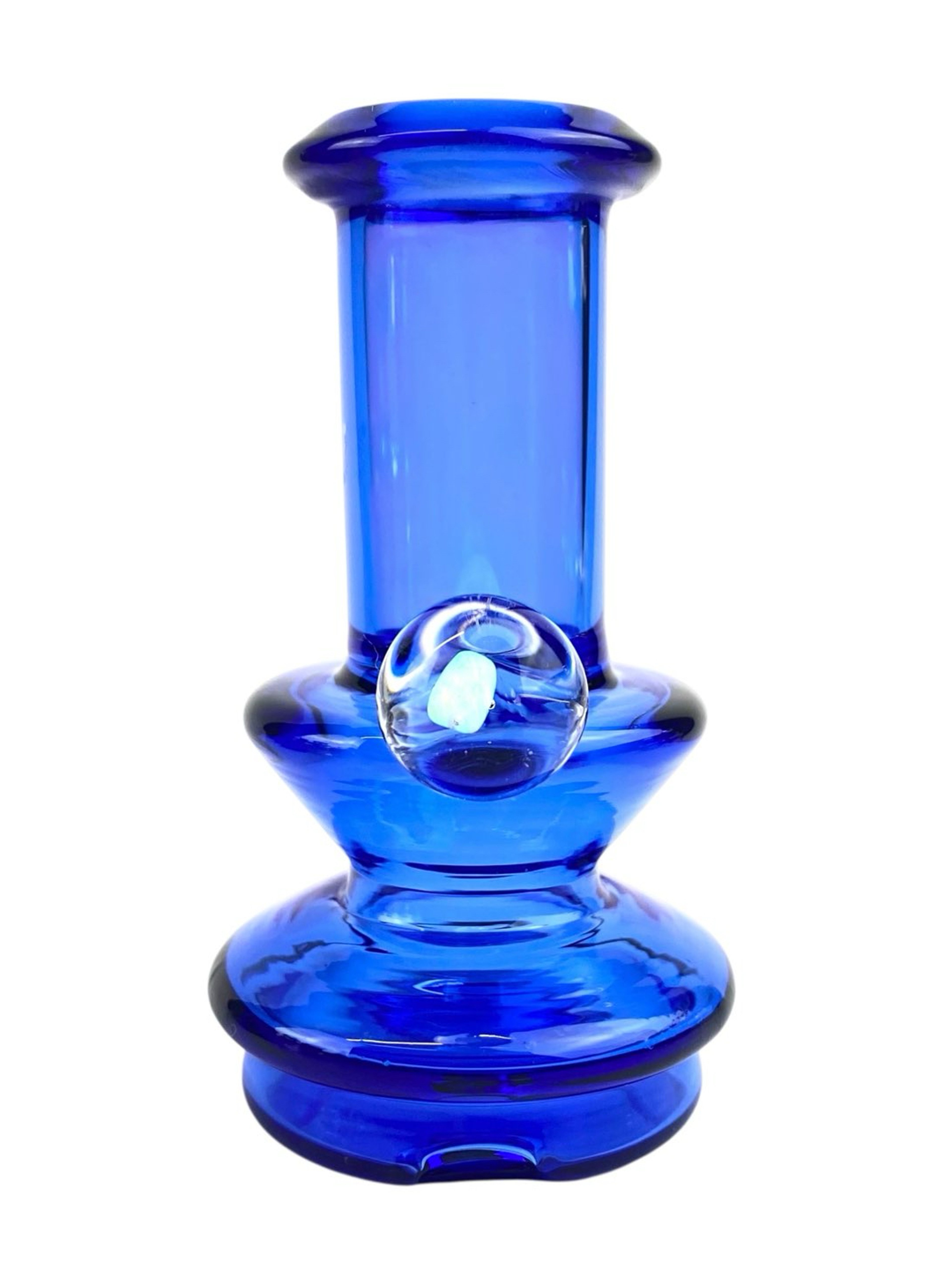 Preview pic of Blue Tapered Opal Dry Top Attachment for Puffco Peak