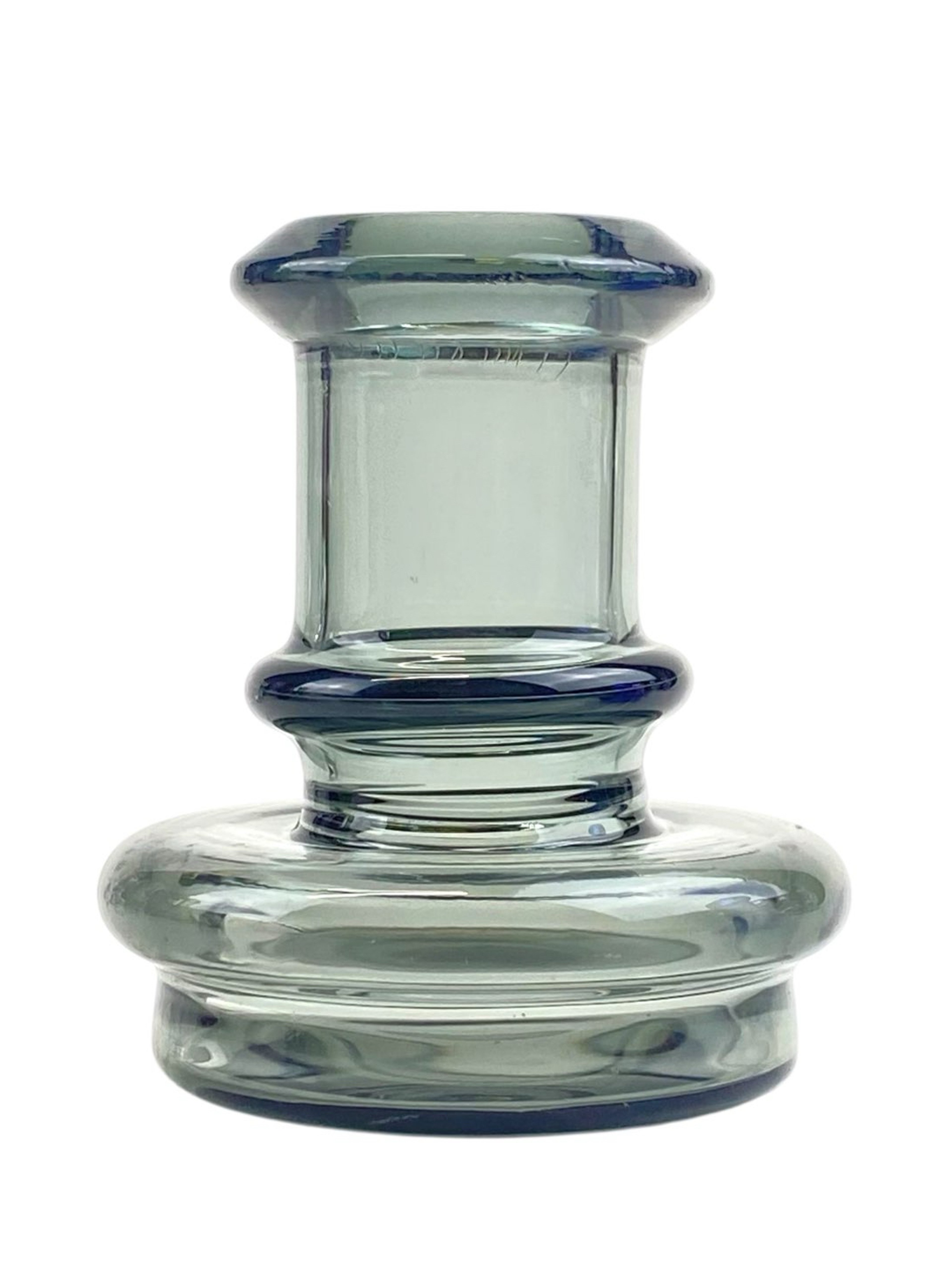 Preview pic of Smoke Grey Snub Dry Top Attachment for Puffco Peak