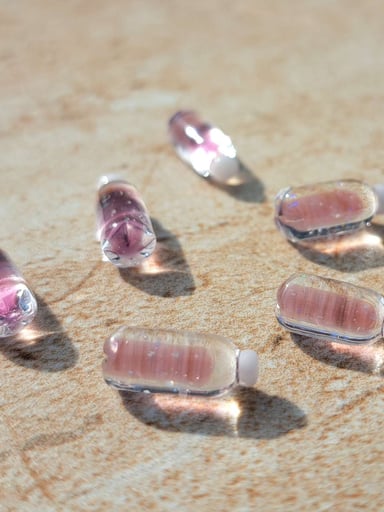 Preview pic of Crushed opal grape soda bottle terp pillars