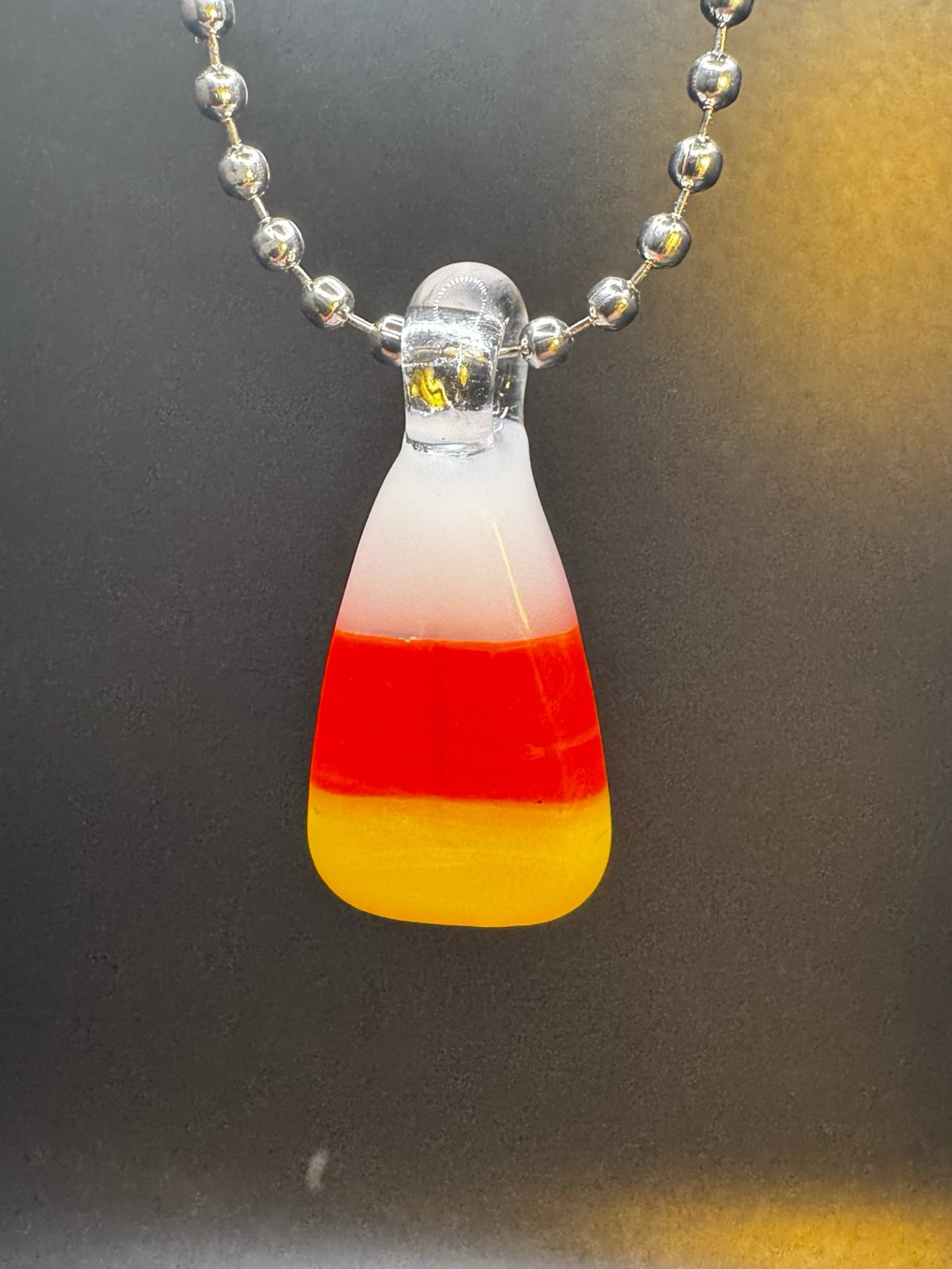 Candy corn pendant image 0