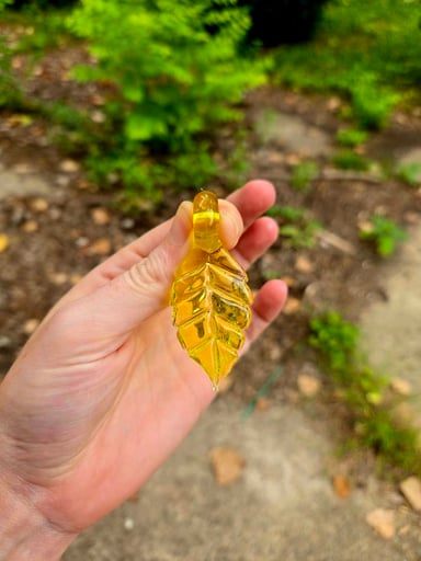 Preview pic of Terps Leaf Pendant