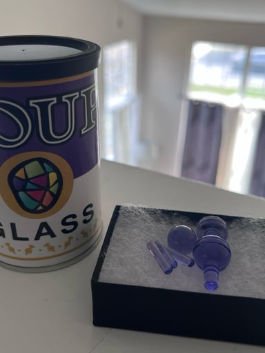 Preview pic of soup glass purple rain slurper set
