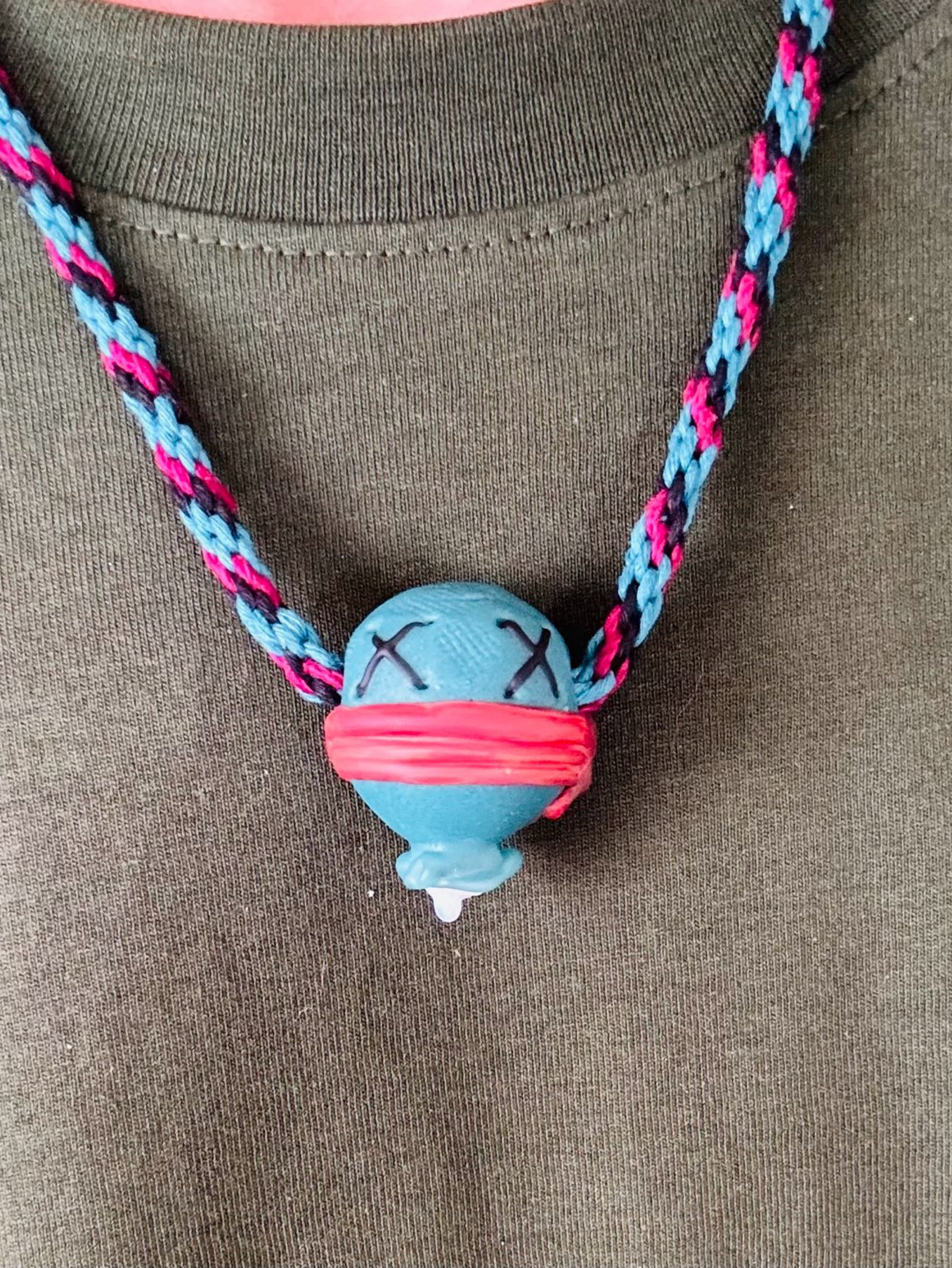 Preview pic of Handmade Pendant Necklace/clasp Quality Hemp Handmade Custom Order Send Pic We Make