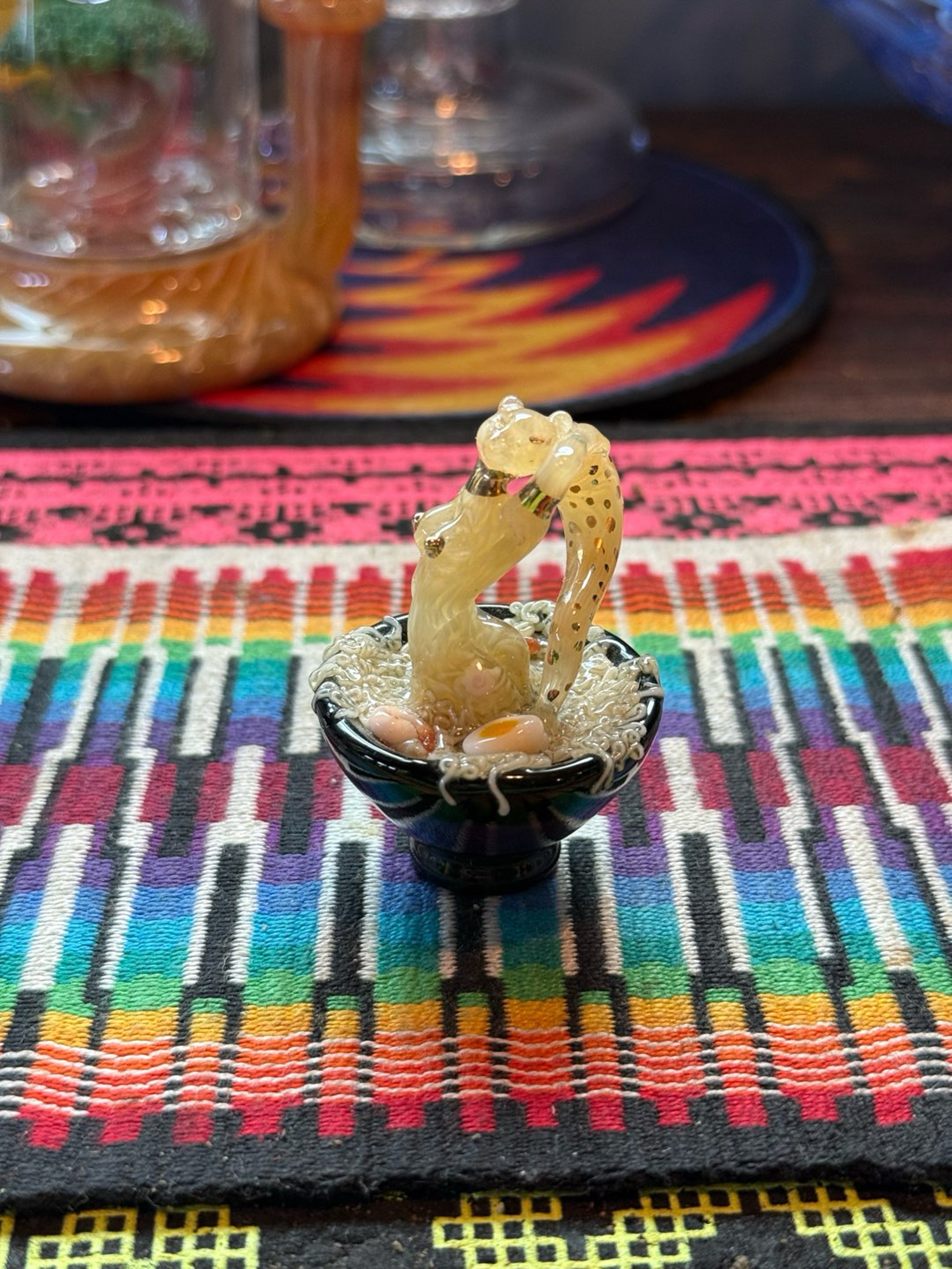 Sibelley x Dojo Noodle girl pendant image 0