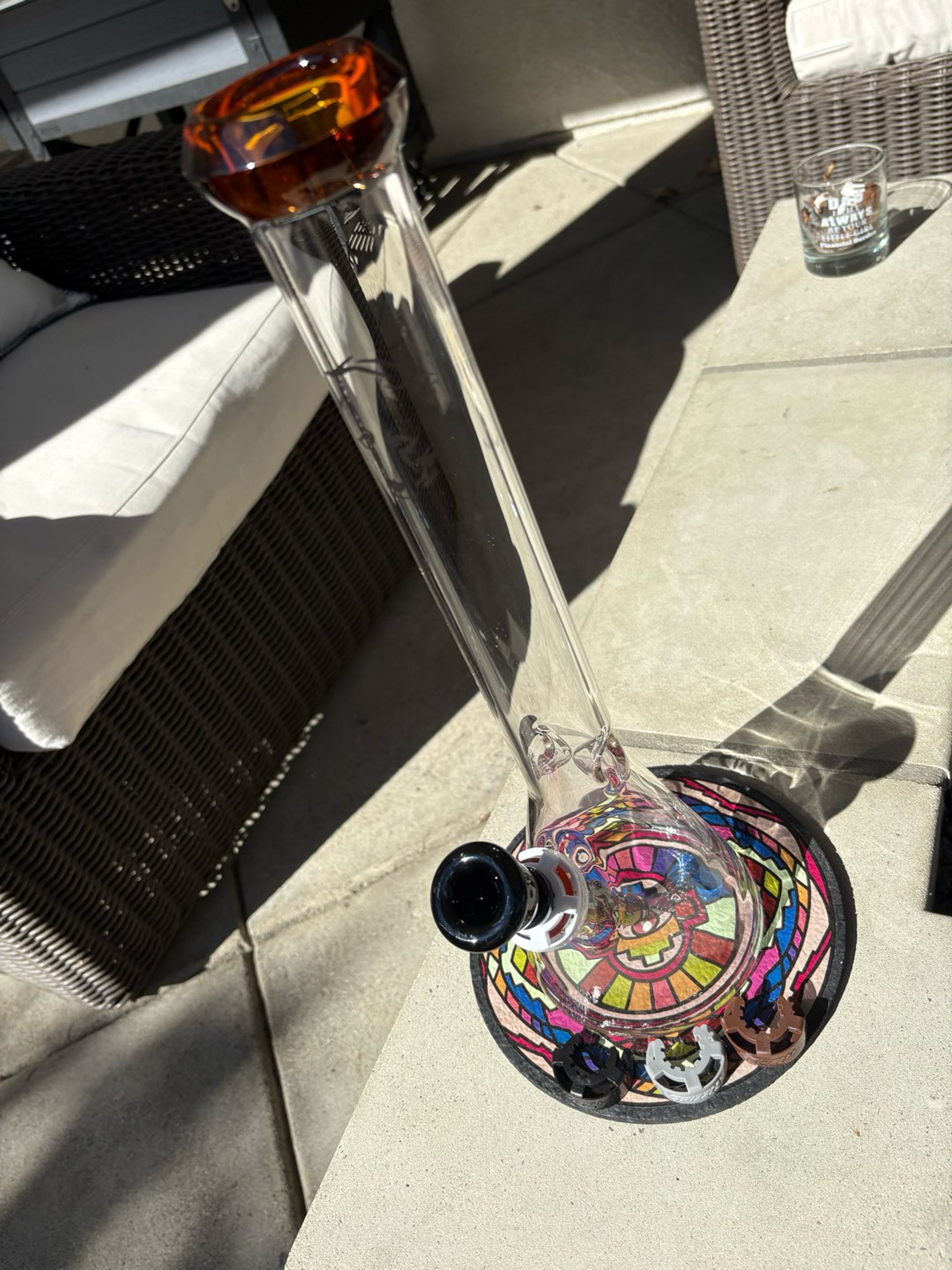 Preview pic of Grizzly Glass Co 17” beaker (2nd)
