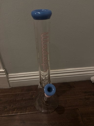 Preview pic of Illadelph- Medium Heavy Hitter Beaker - Cotton Candy