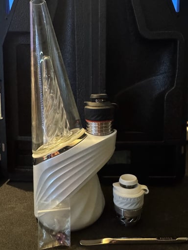 Preview pic of PUFFCO Peak Pro V2 3DXL Pearl with Accessories