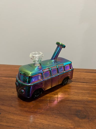 Preview pic of The Daily High Club "Groovy Hippie Van" Bong
