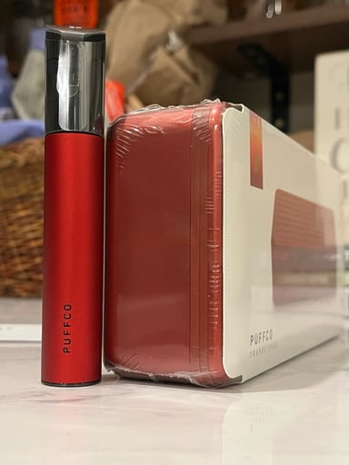 Preview pic of Custom red pivot and travel case