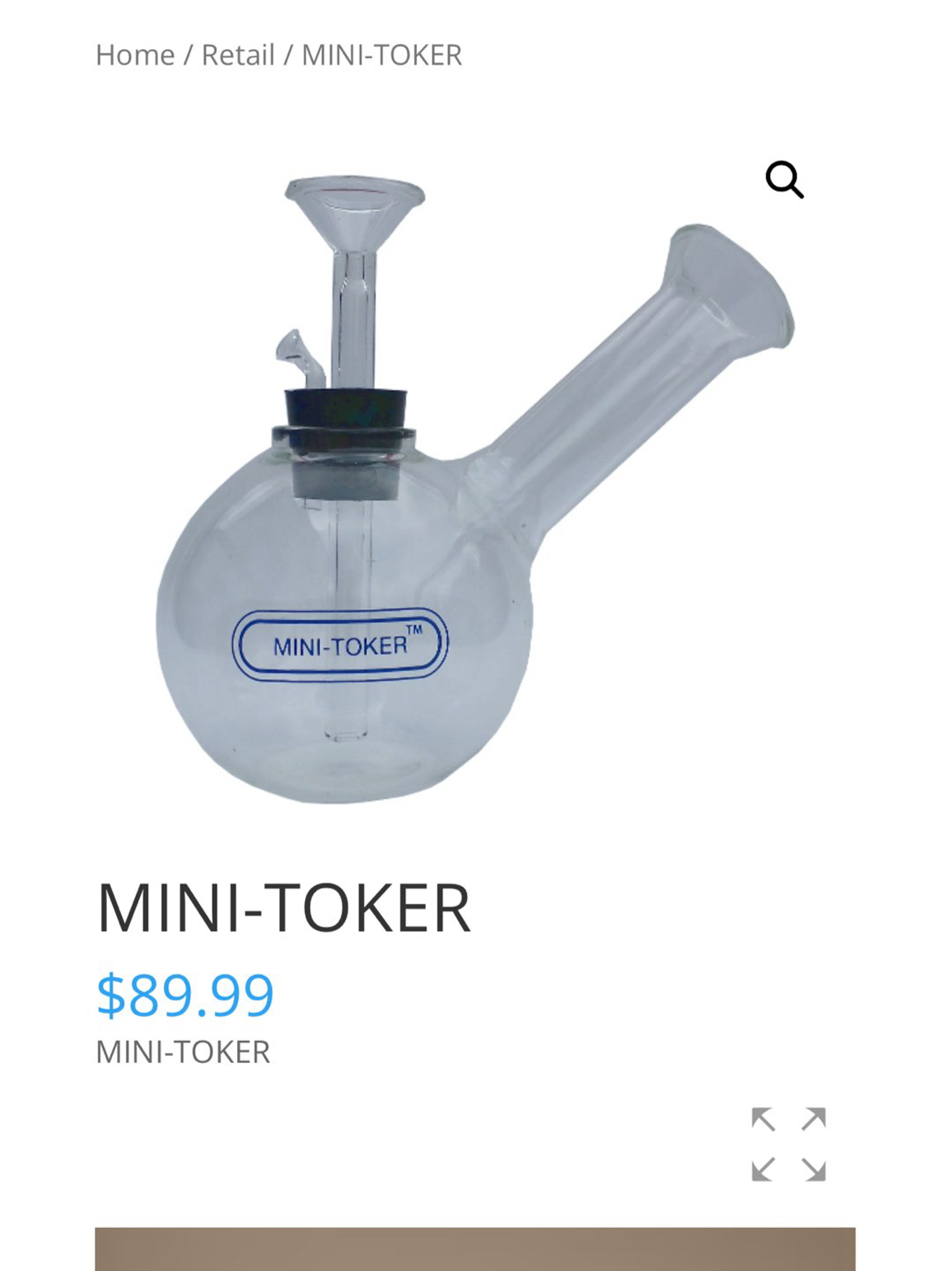 Mini toker water pipe image 0