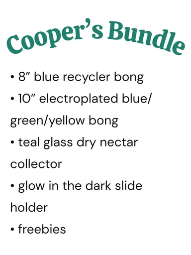 Preview pic of Cooper’s Bundled Order